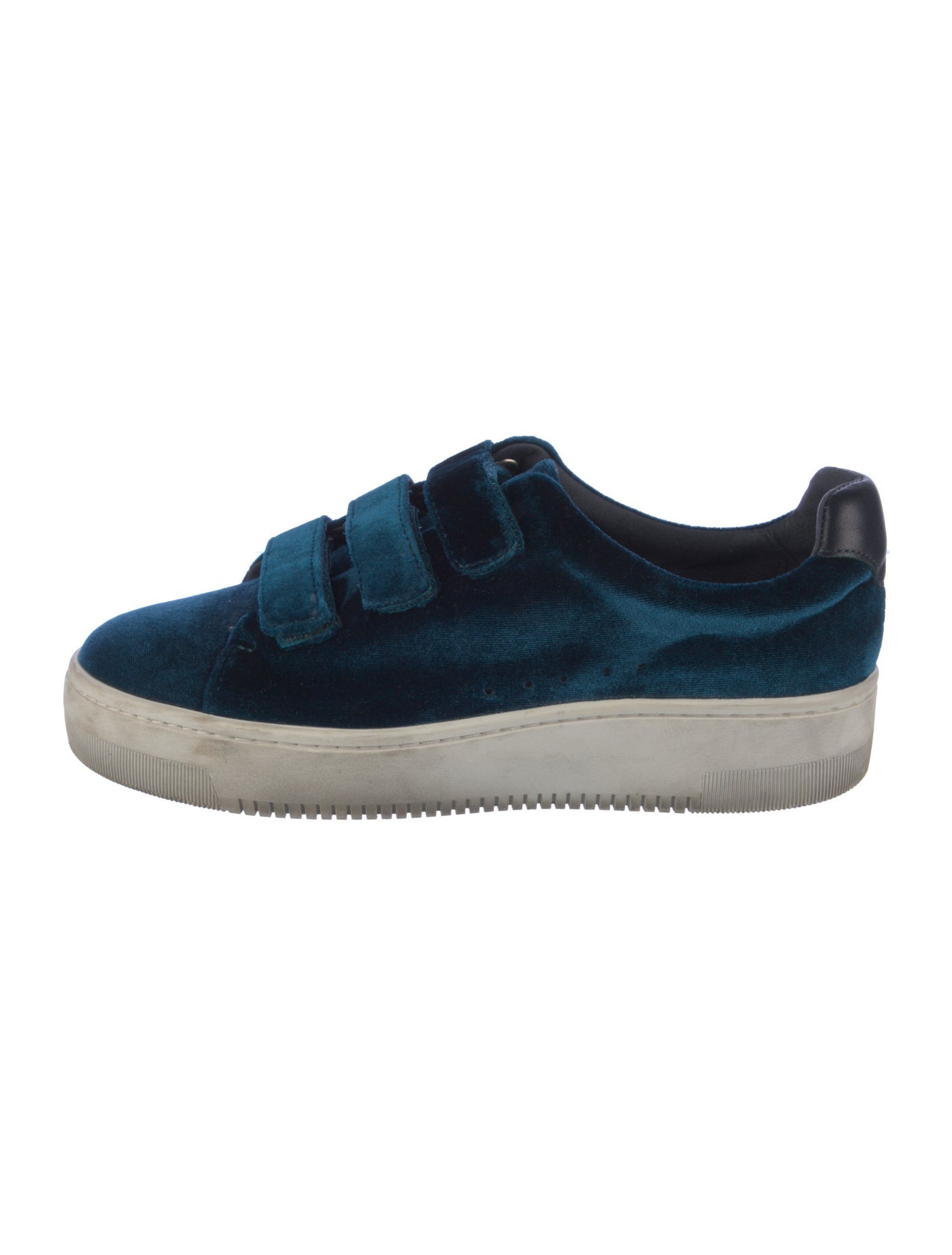Sandro Velvet Sneakers