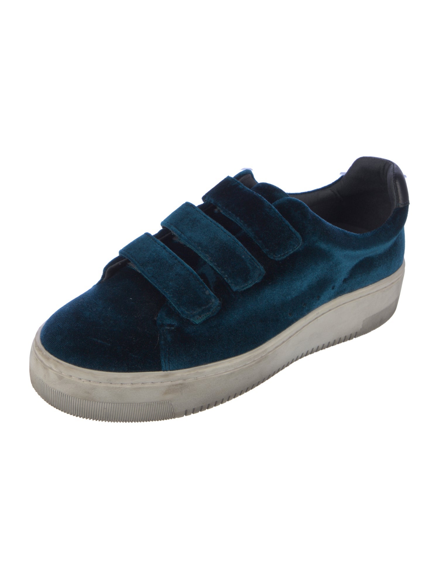 Sandro Velvet Sneakers