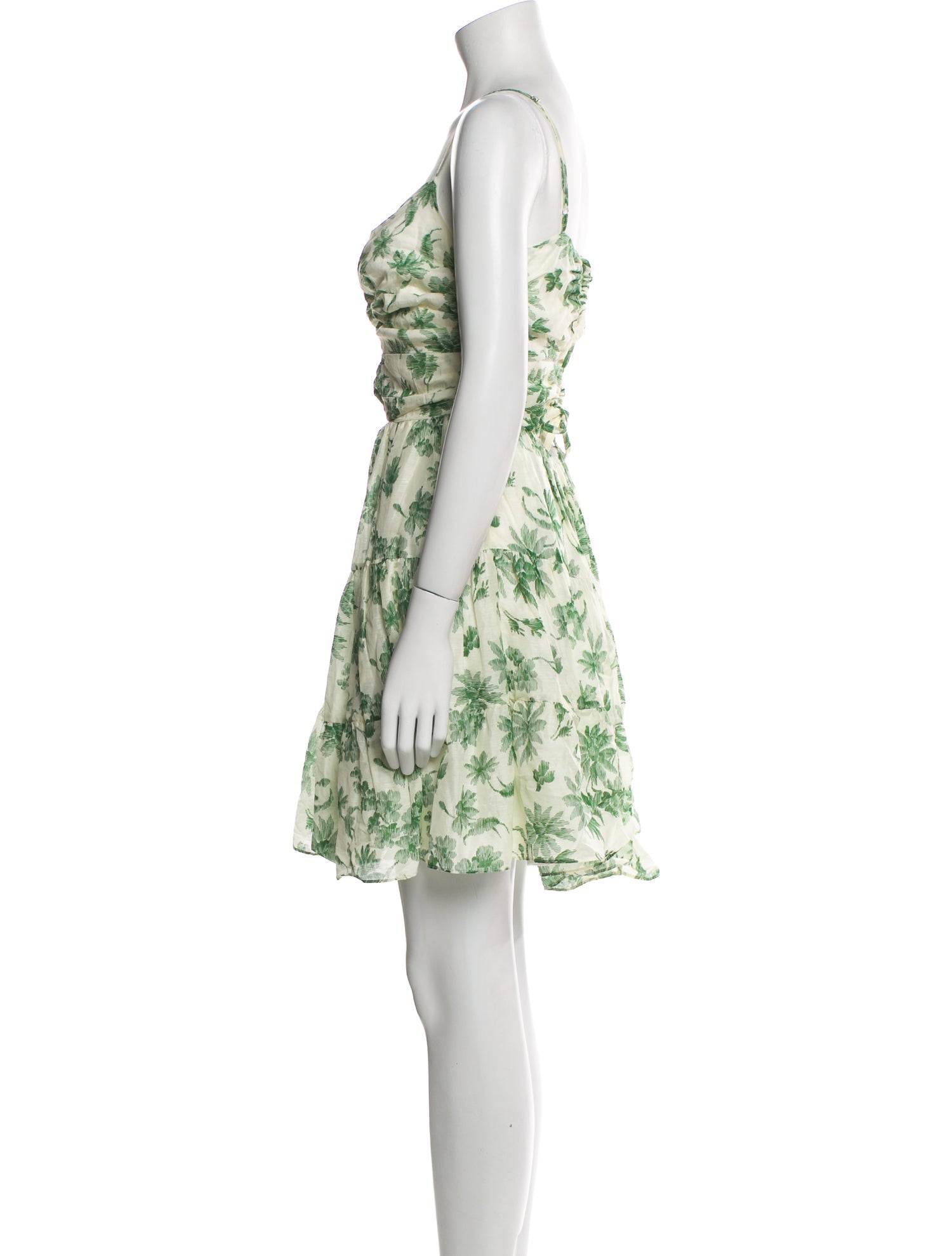 Sandro Floral Print Mini Dress