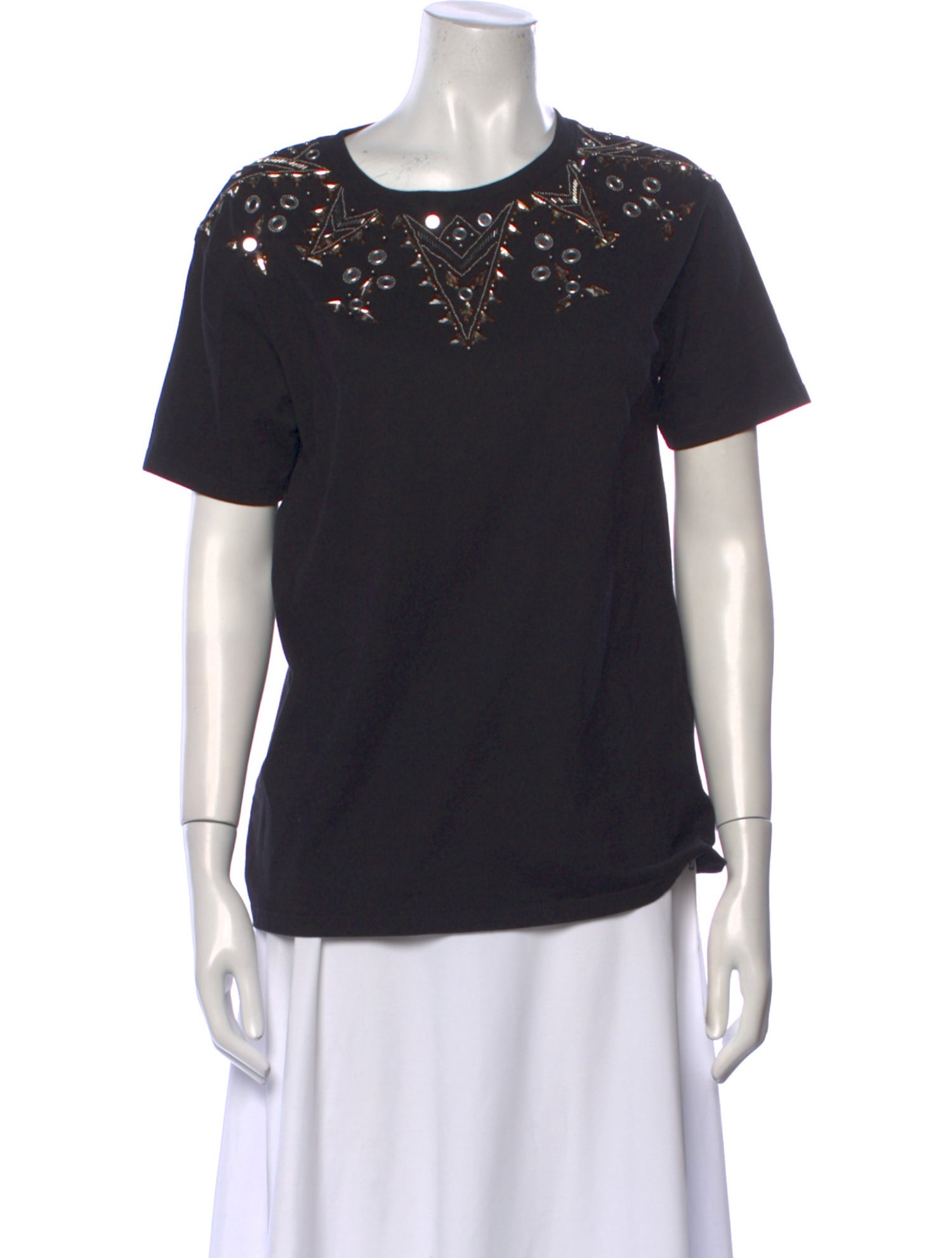 Sandro Crew Neck Short Sleeve T-Shirt