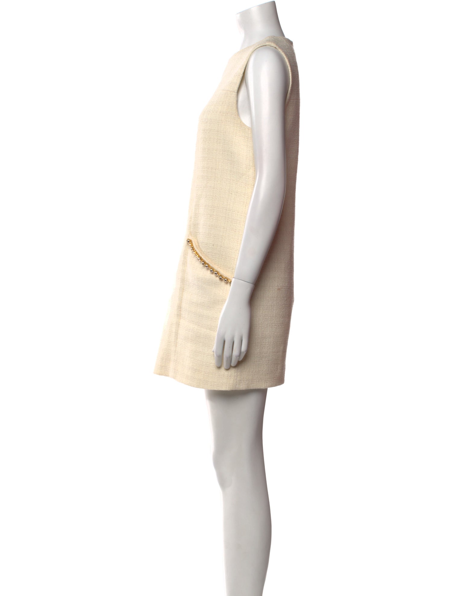 Sandro Crew Neck Mini Dress