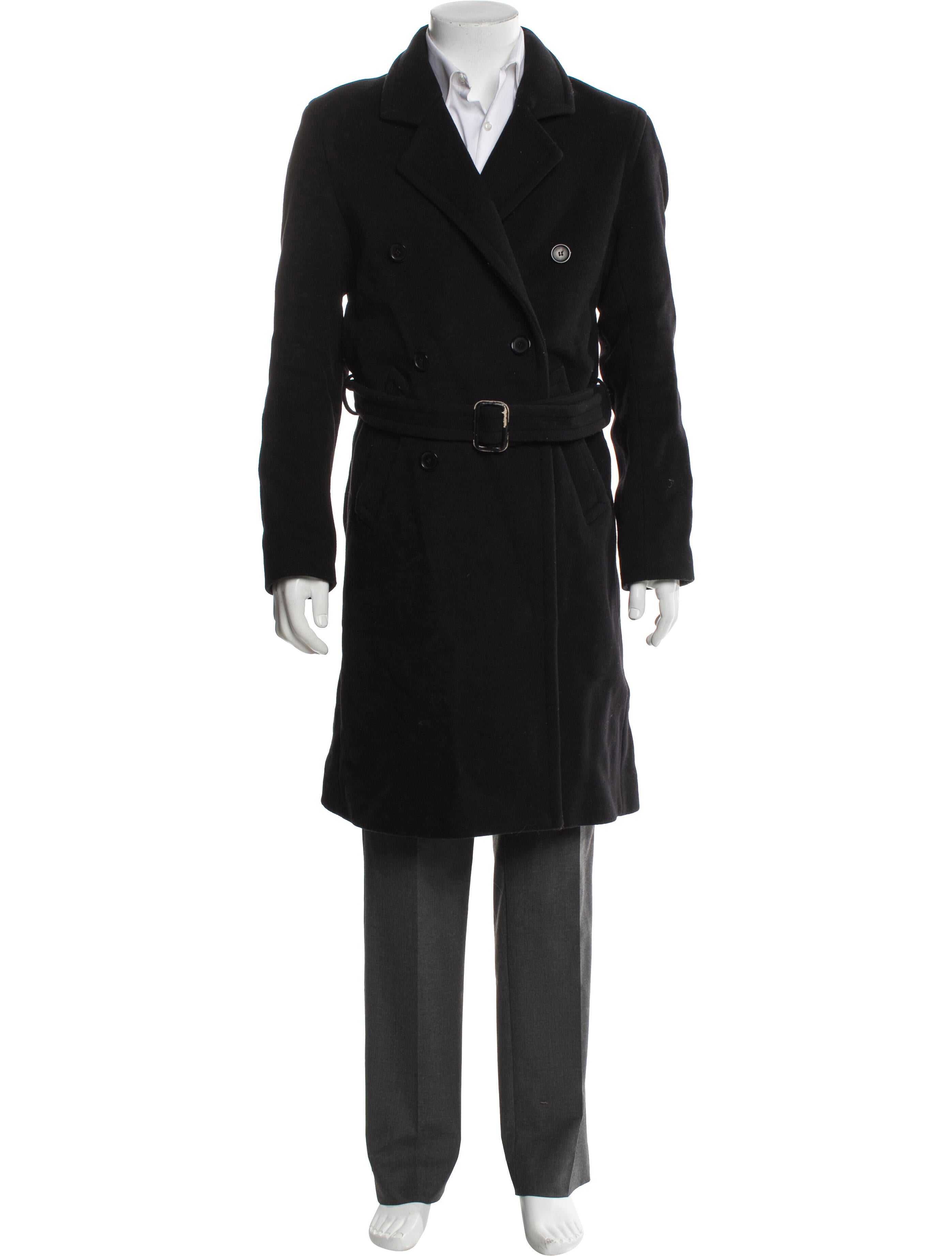 Sandro Linen Trench Coat