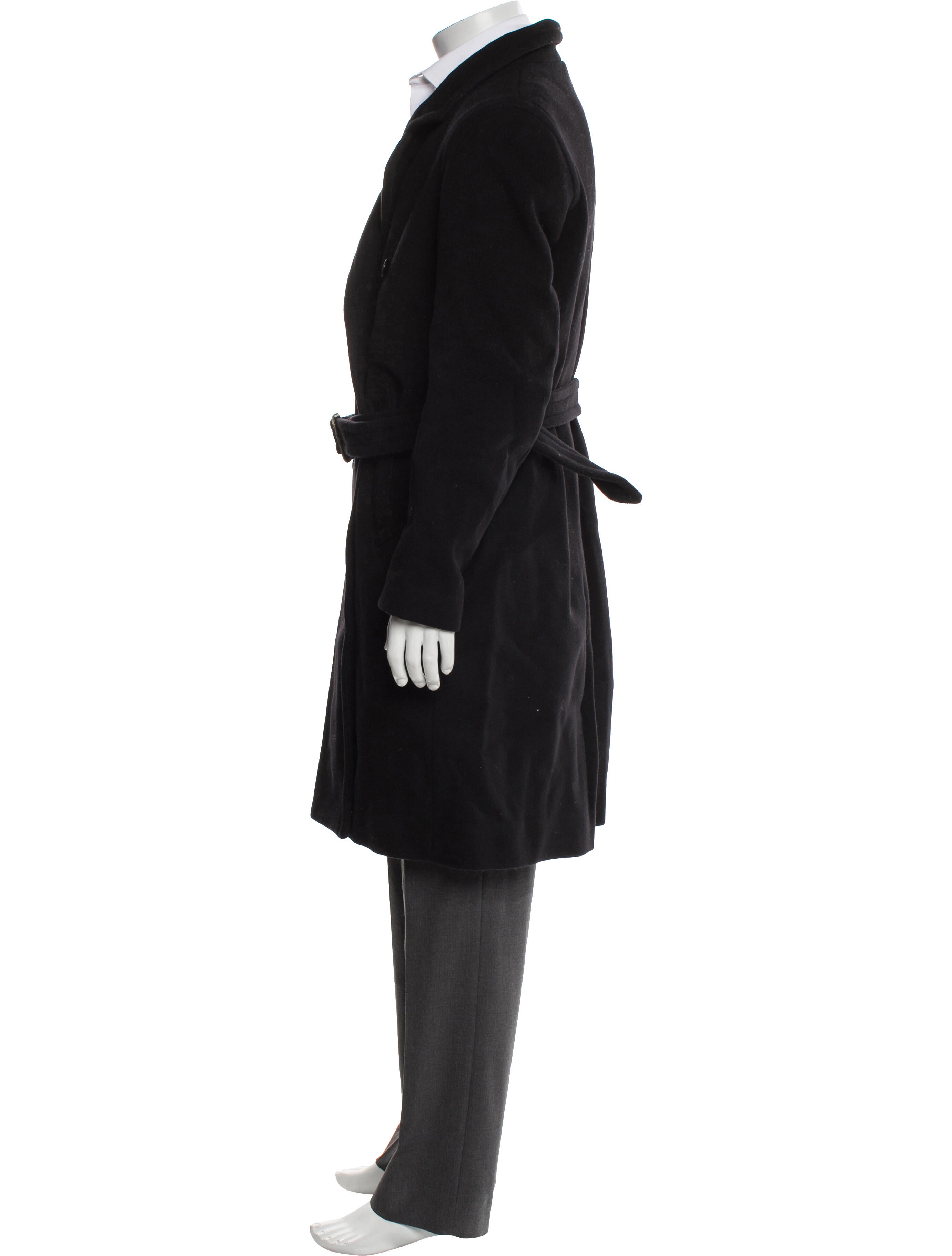 Sandro Linen Trench Coat