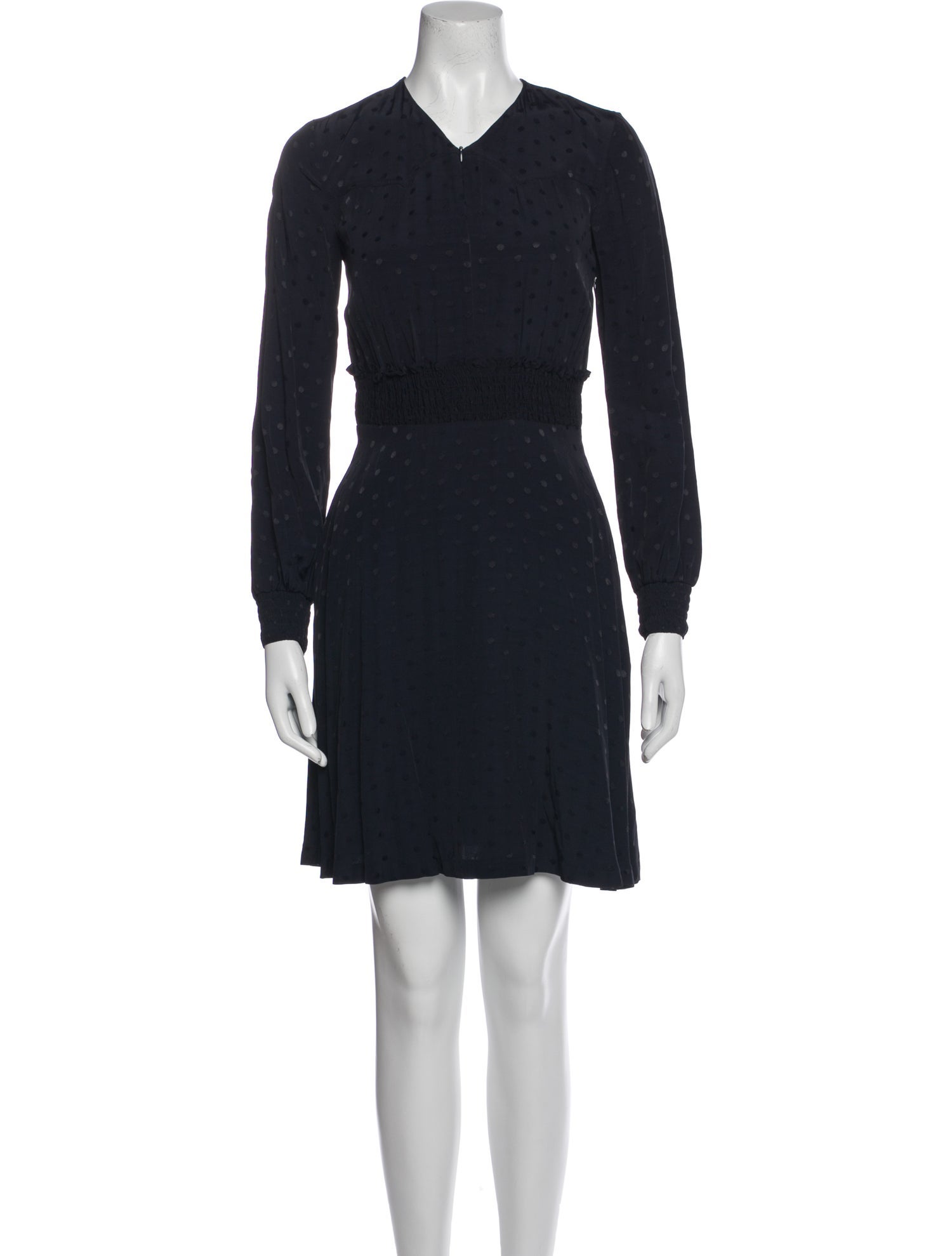 Sandro V-Neck Mini Dress