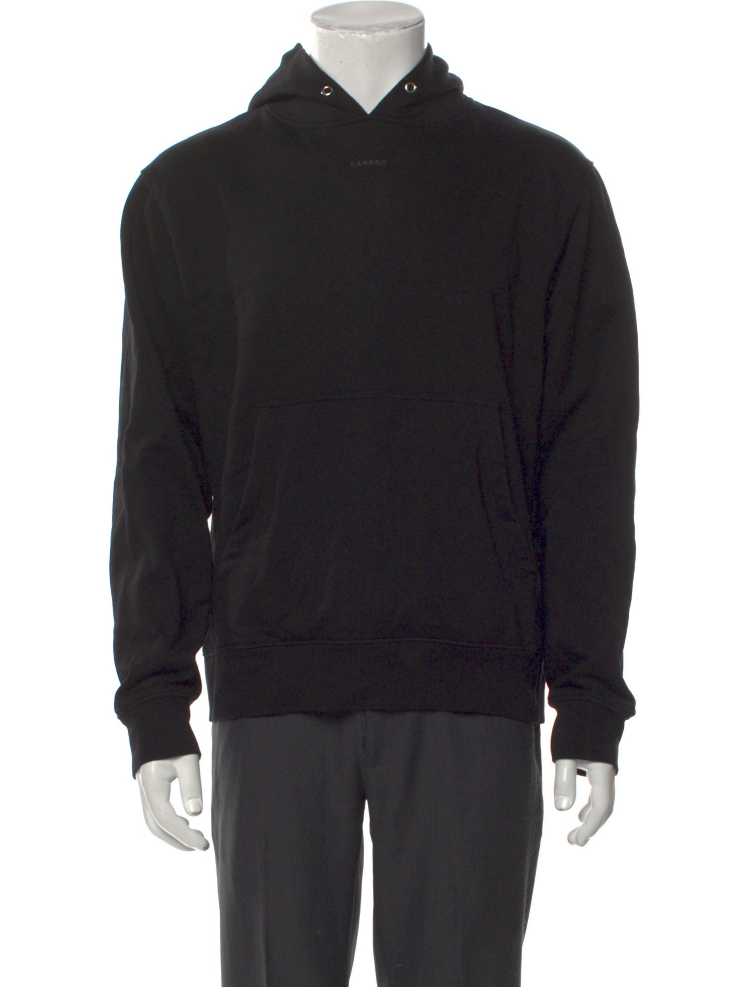 Sandro Crew Neck Long Sleeve Hoodie