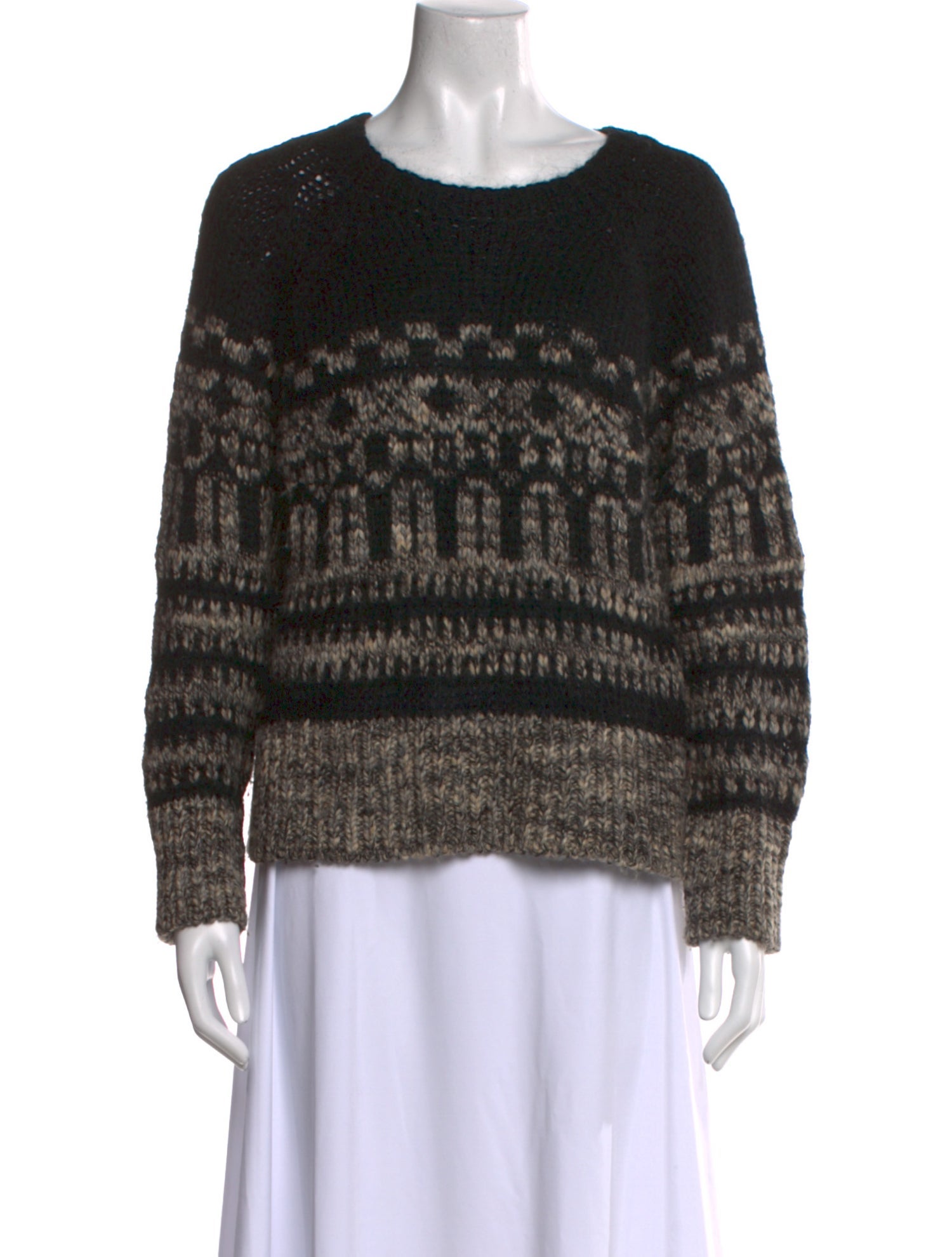 Sandro Scoop Neck Sweater