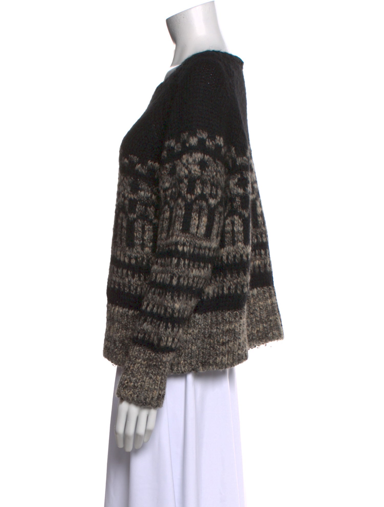 Sandro Scoop Neck Sweater