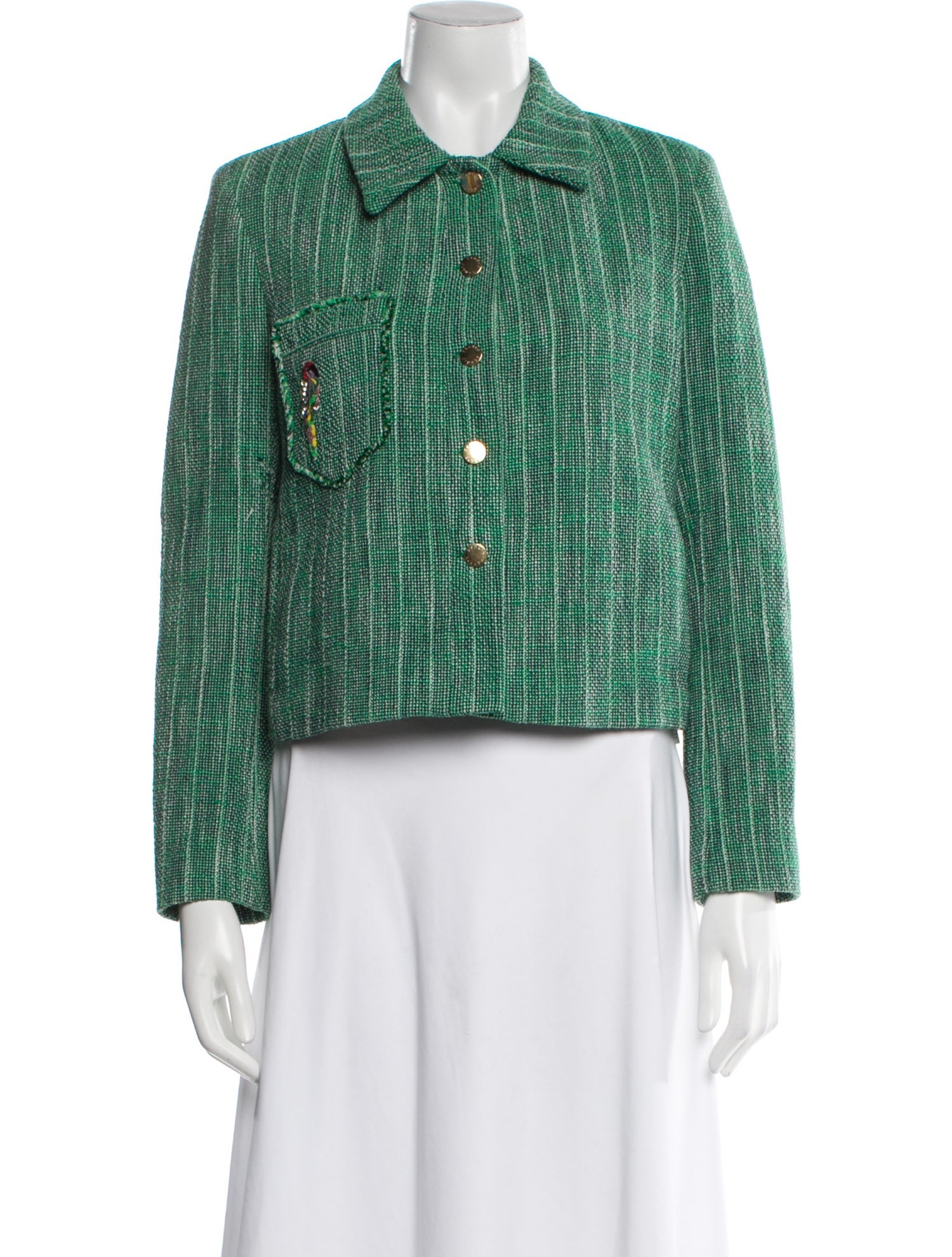 Sandro Striped Evening Jacket