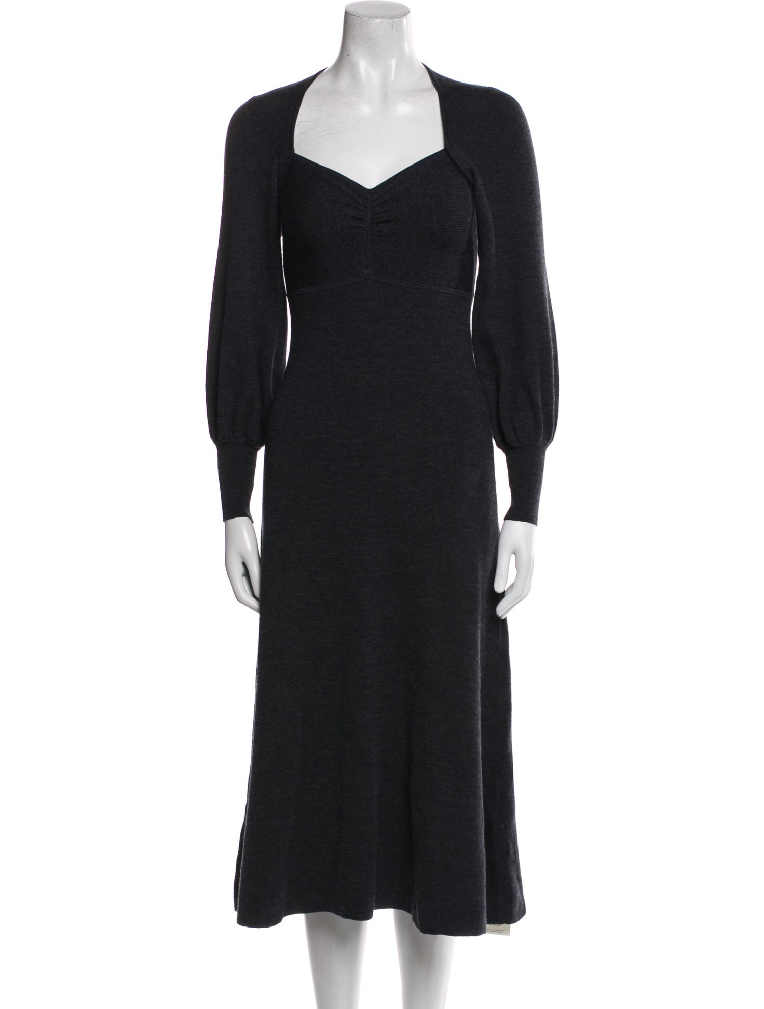Sandro Wool Midi Length Dress