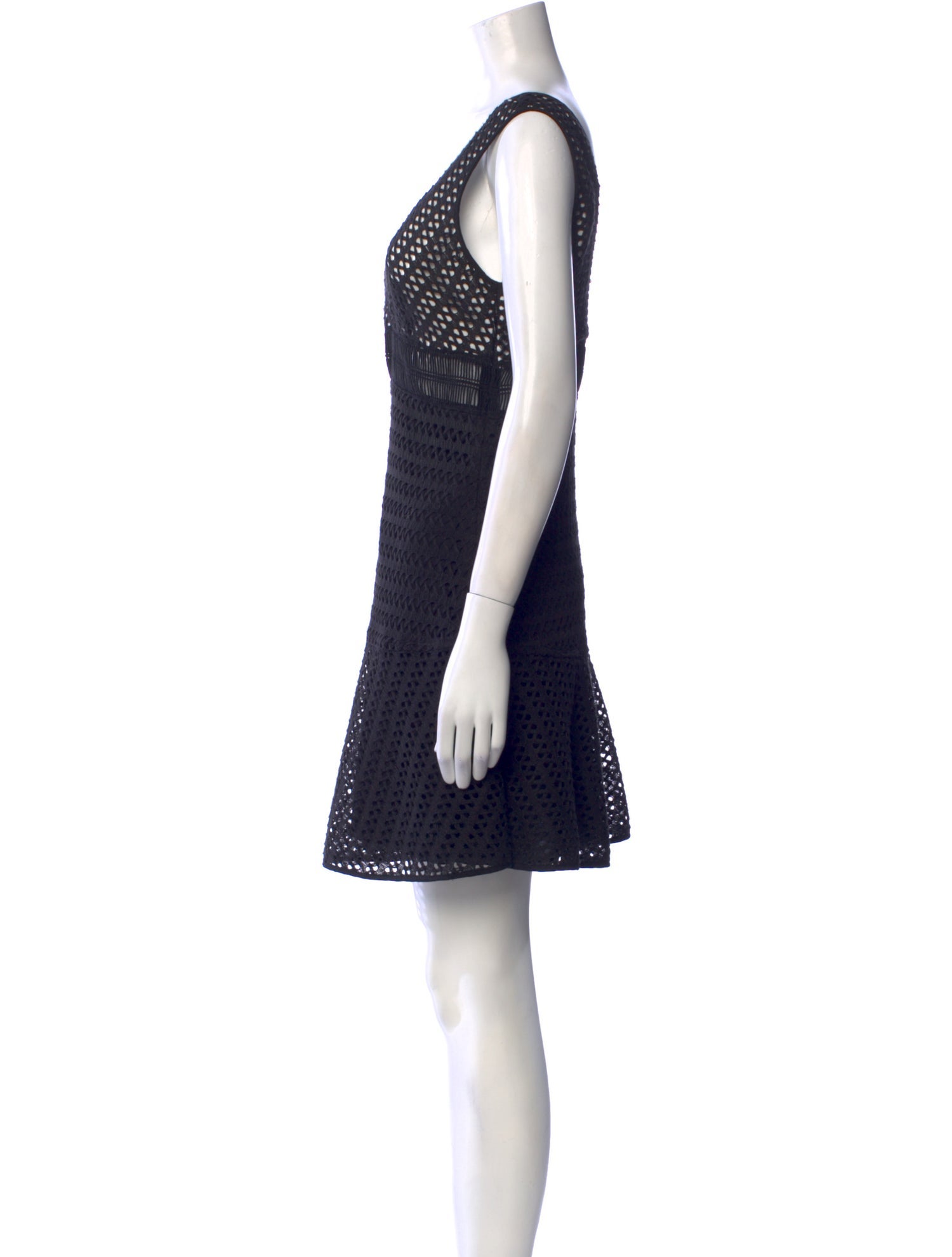 Sandro Lace Pattern Mini Dress w/ Tags