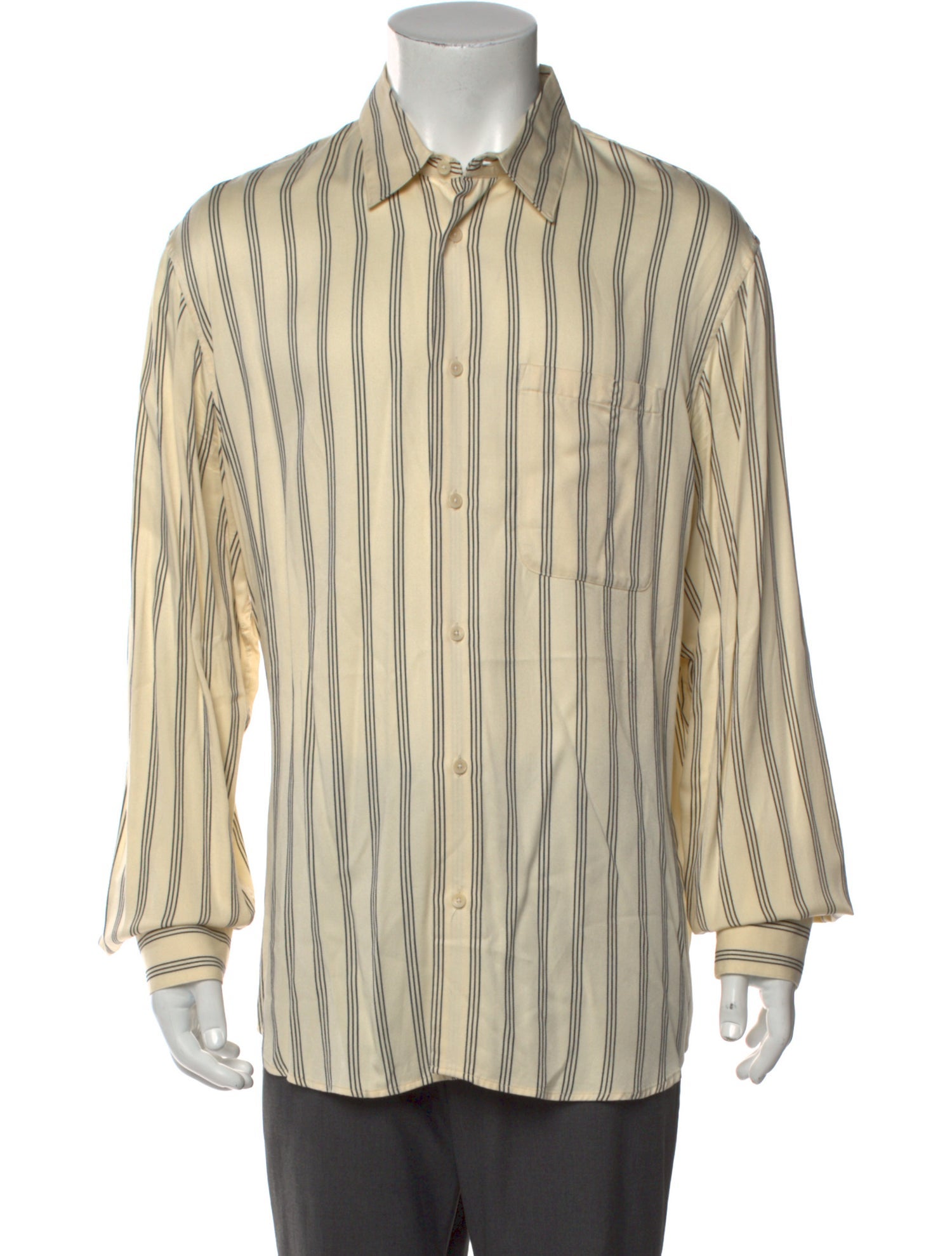 Sandro Striped Long Sleeve Shirt