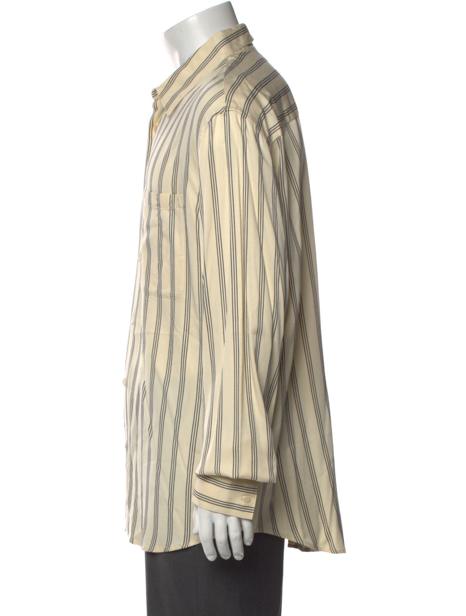 Sandro Striped Long Sleeve Shirt