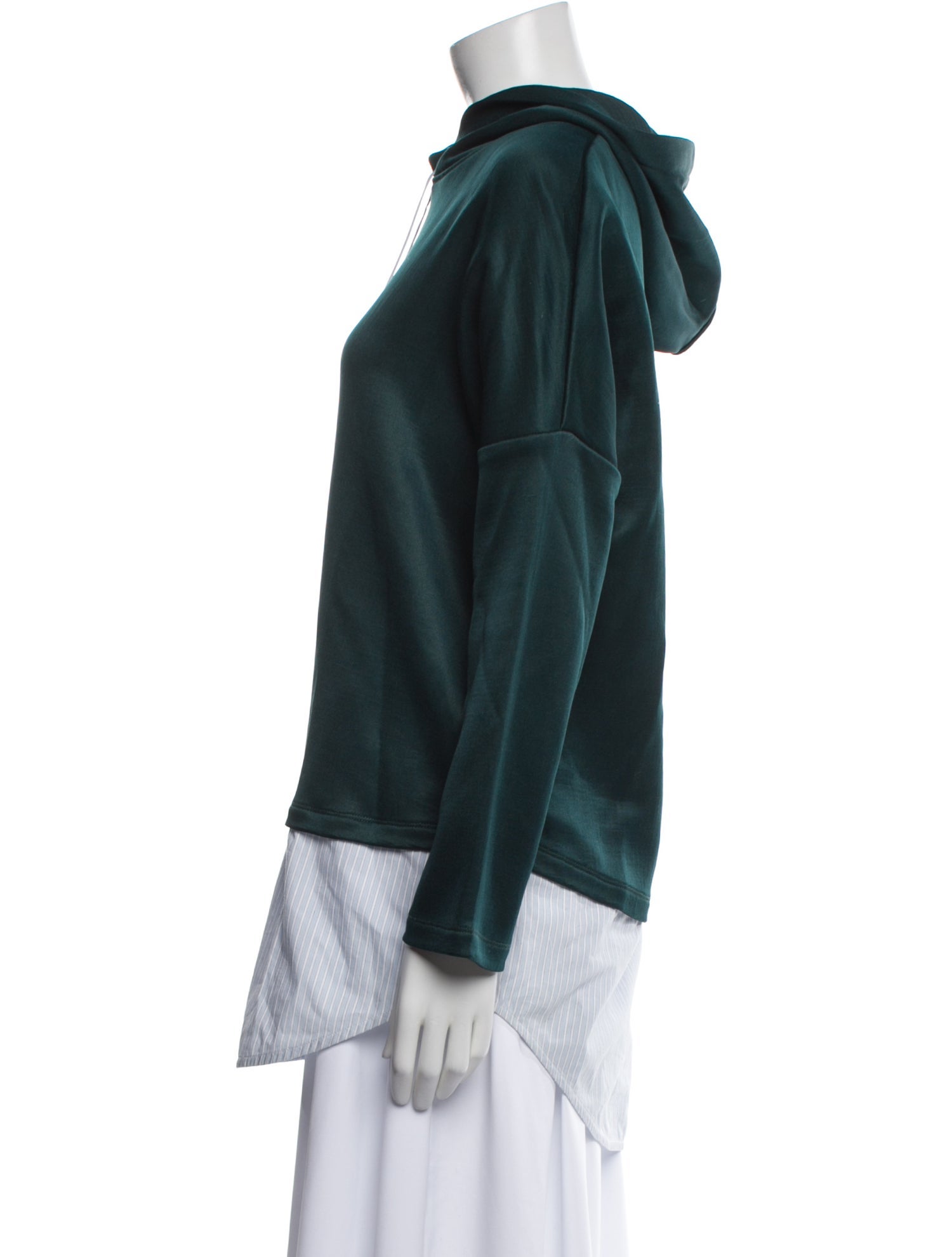 Sandro V-Neck Long Sleeve Sweatshirt