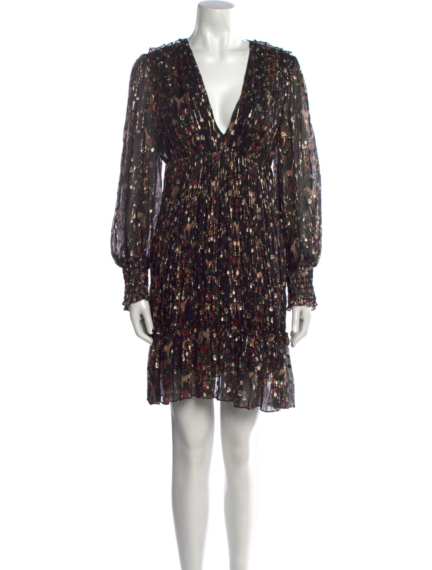 Sandro Silk Mini Dress