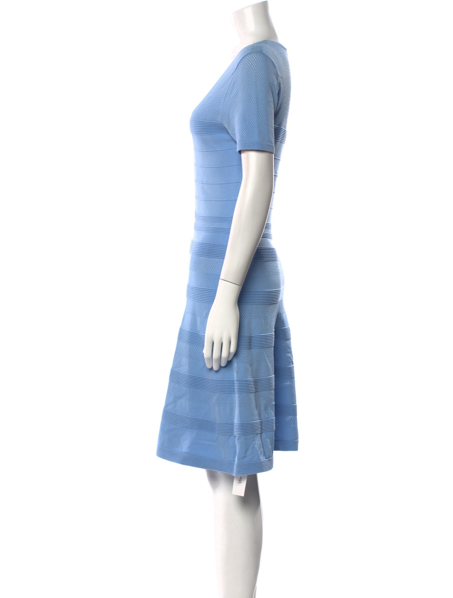 Sandro V-Neck Knee-Length Dress