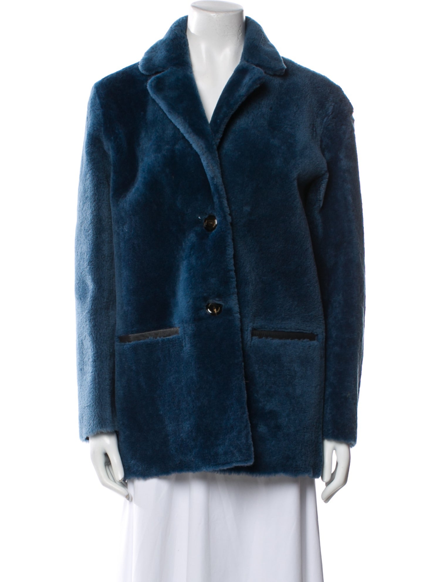 Sandro Leather Faux Fur Jacket