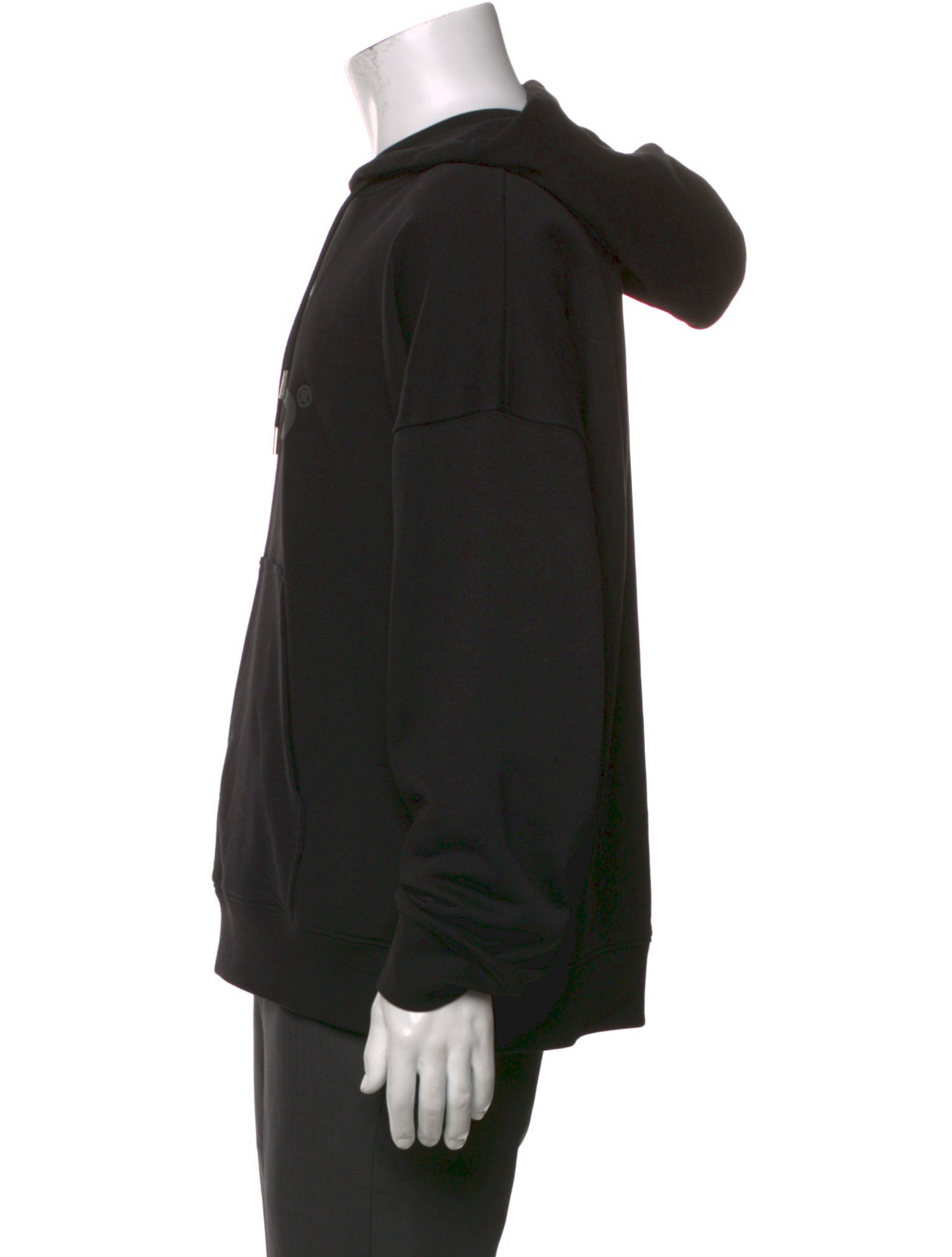 Sandro Graphic Print Crew Neck Hoodie