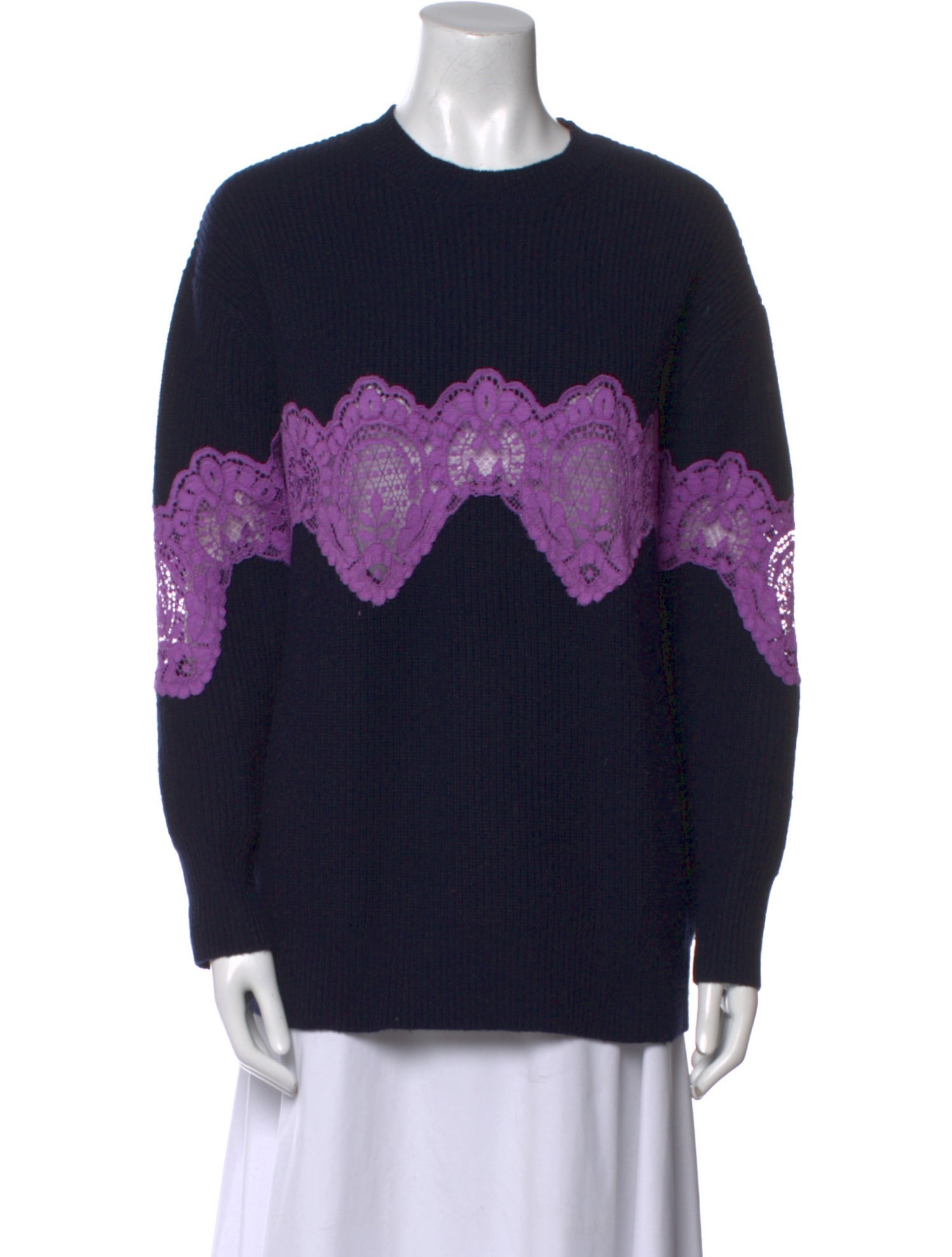 Sandro Wool Printed Sweater