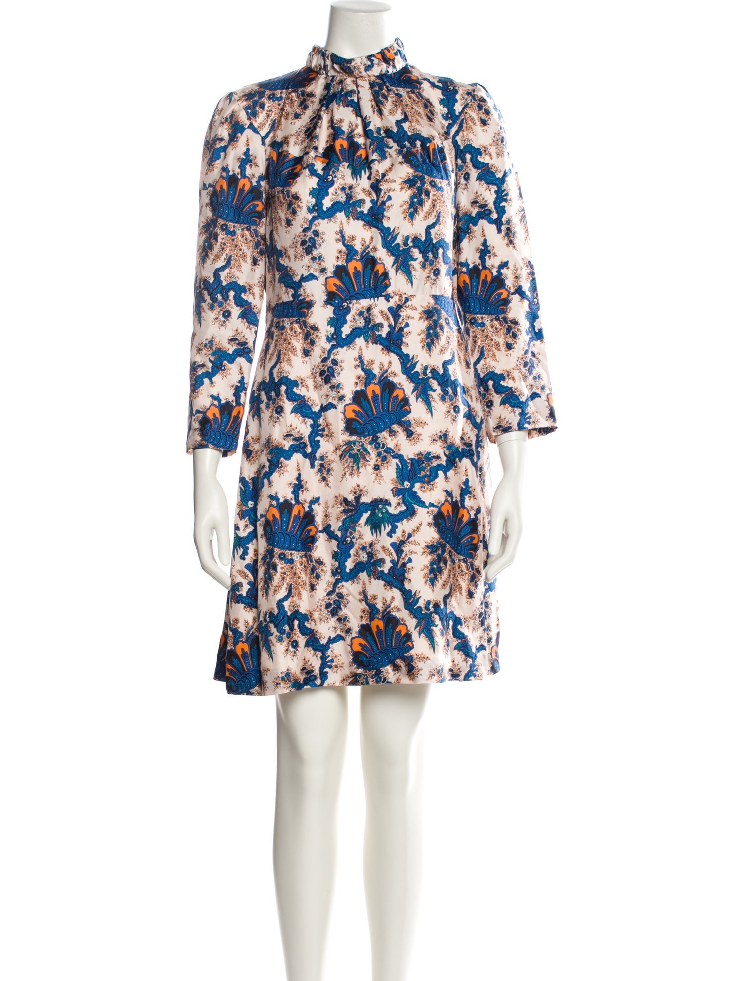 Sandro Silk Knee-Length Dress