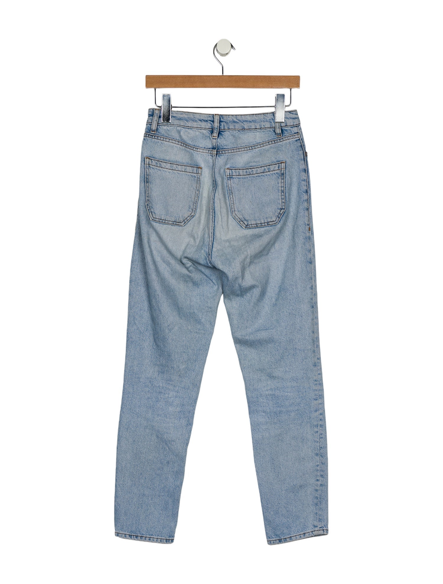 Sandro Low-Rise Straight Leg Jeans