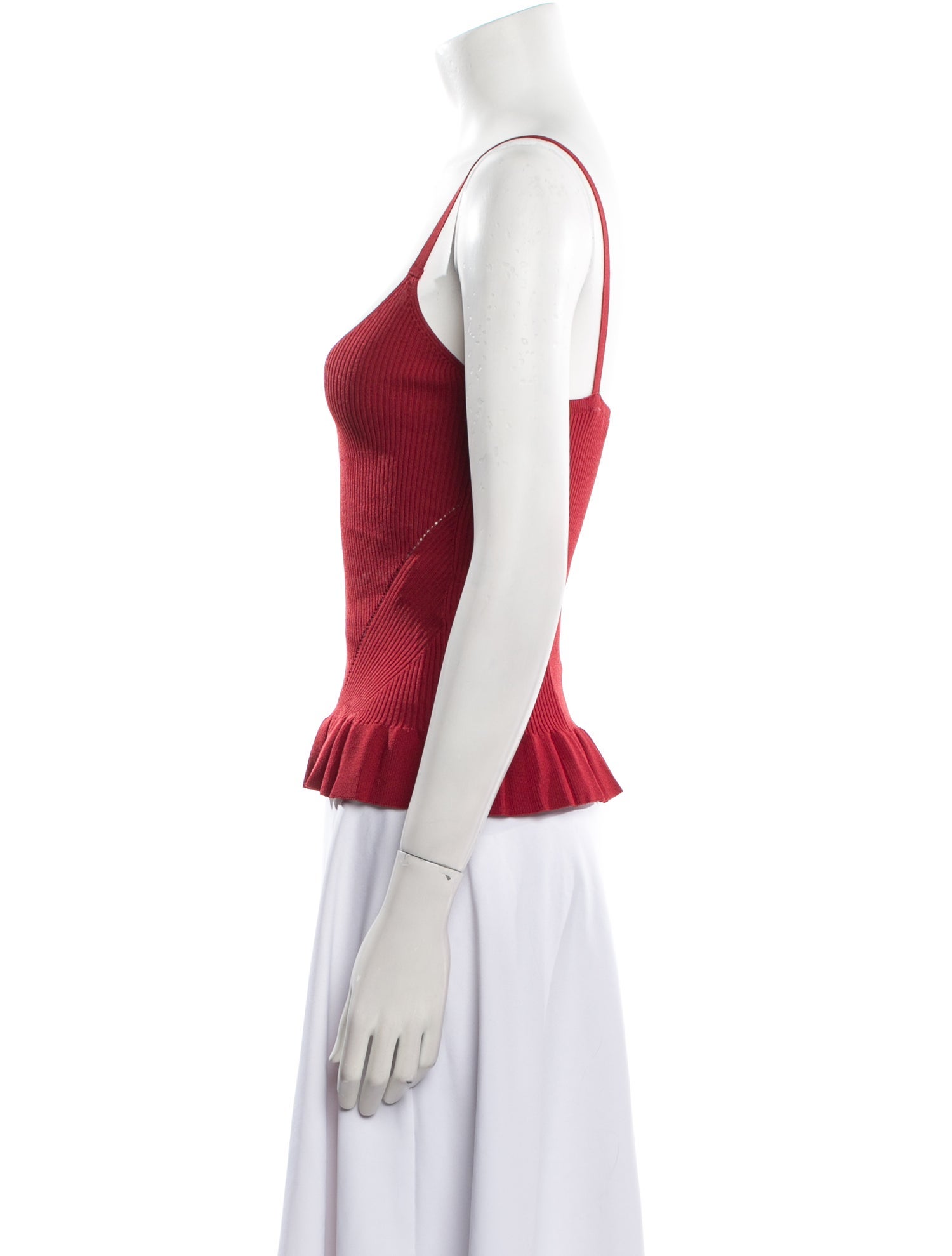 Sandro V-Neck Sleeveless Top