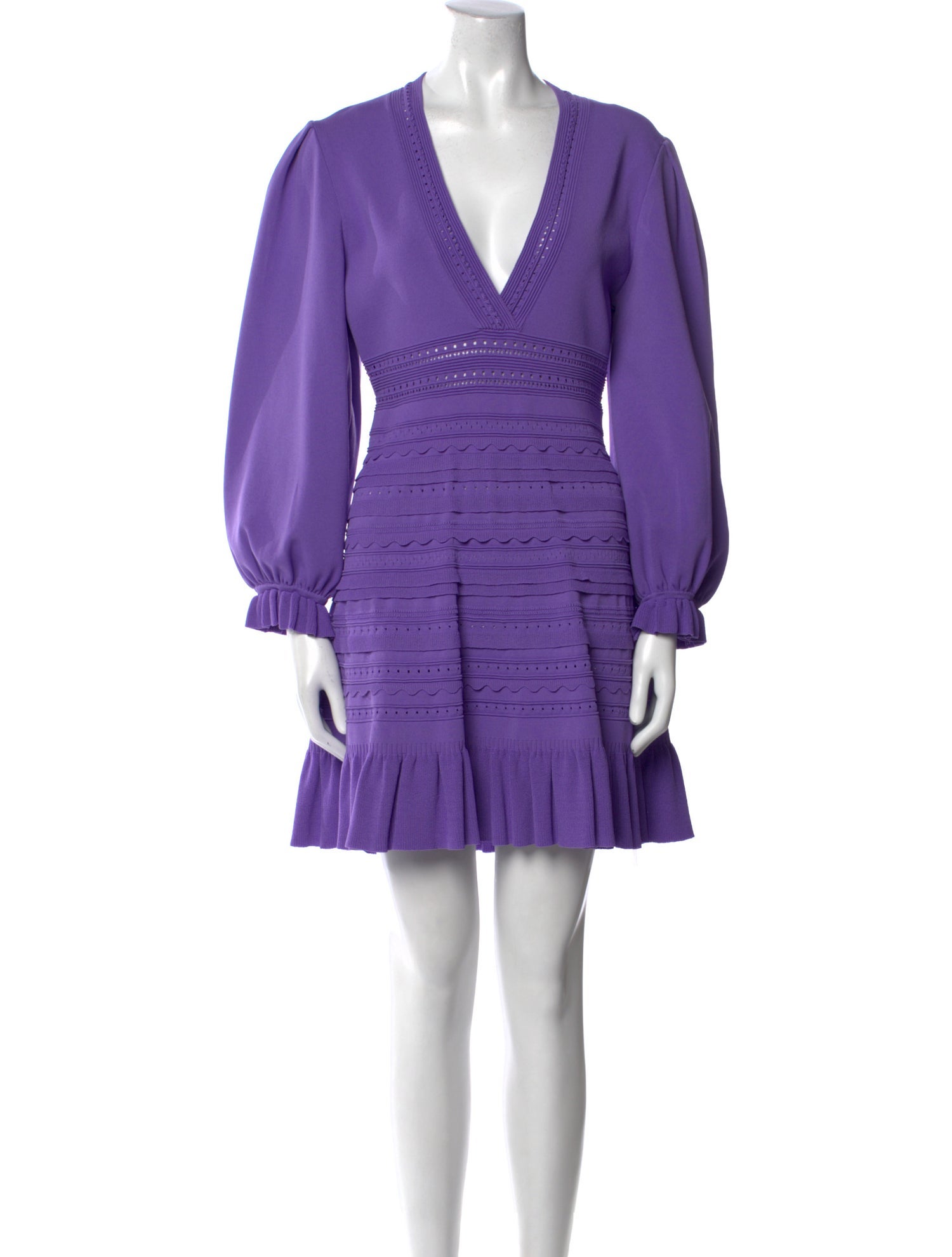 Sandro V-Neck Mini Dress w/ Tags