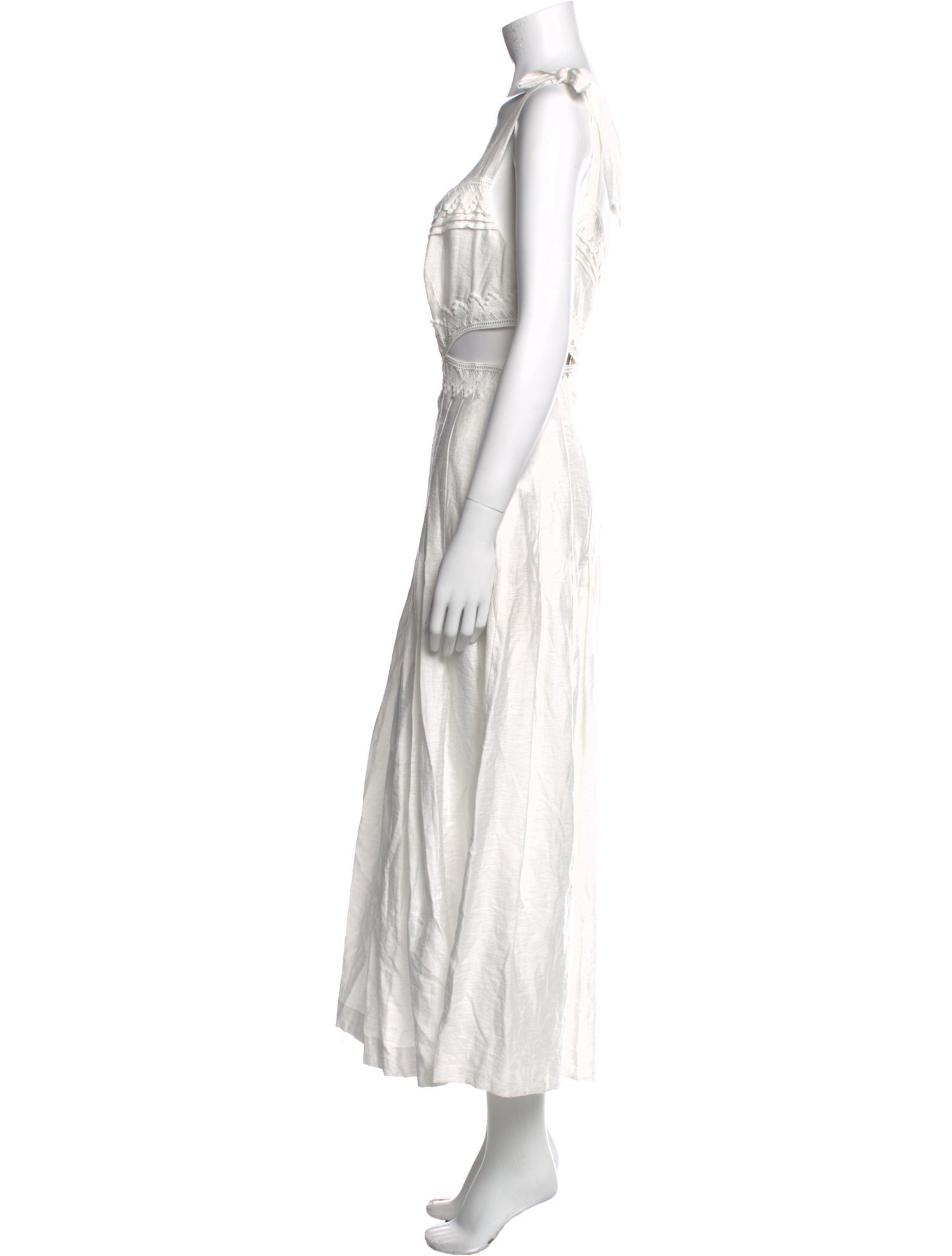 Sandro Square Neckline Long Dress w/ Tags