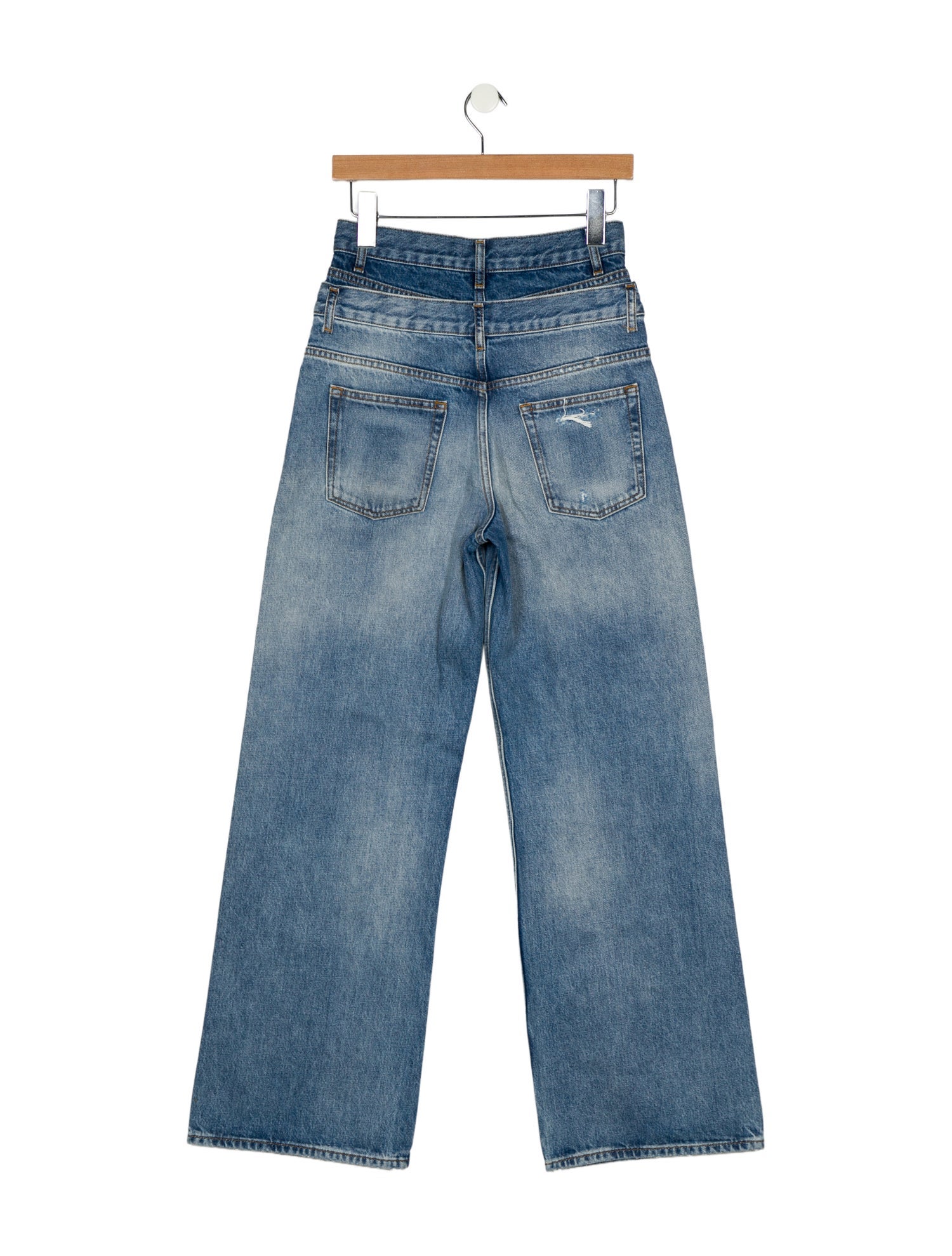 Sandro High-Rise Wide Leg Jeans