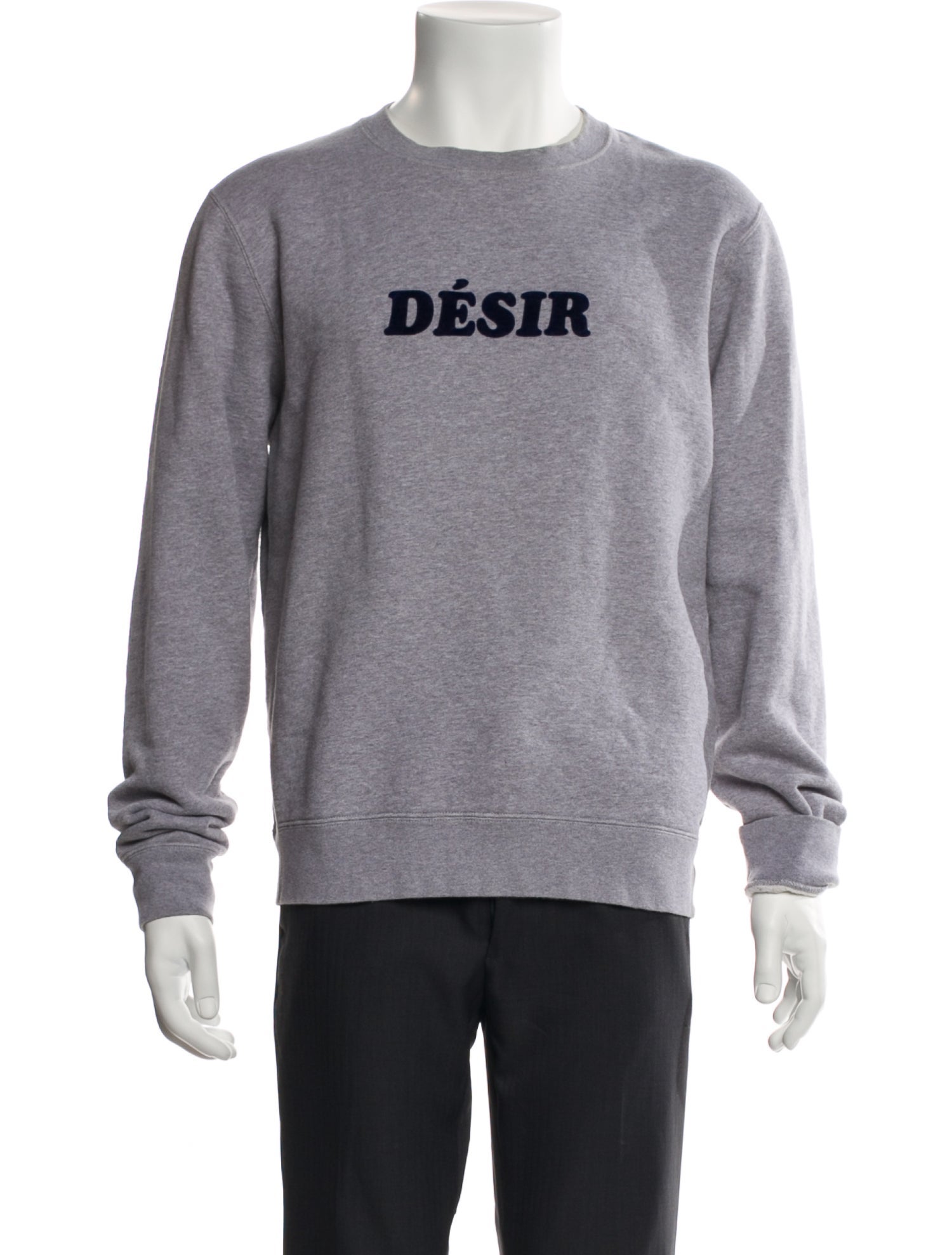 Sandro Graphic Print Crew Neck Sweatshirt