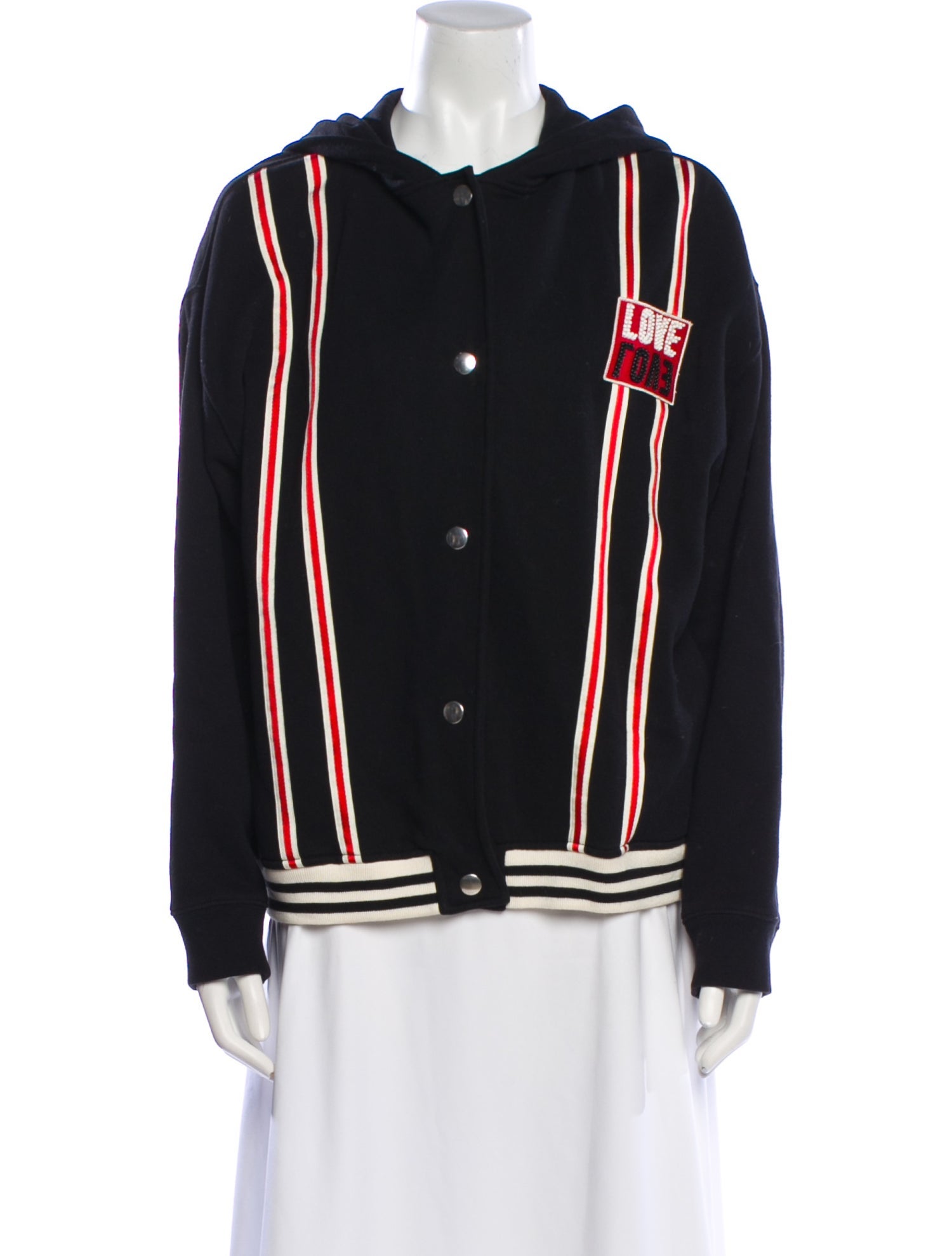 Sandro Graphic Print Jacket