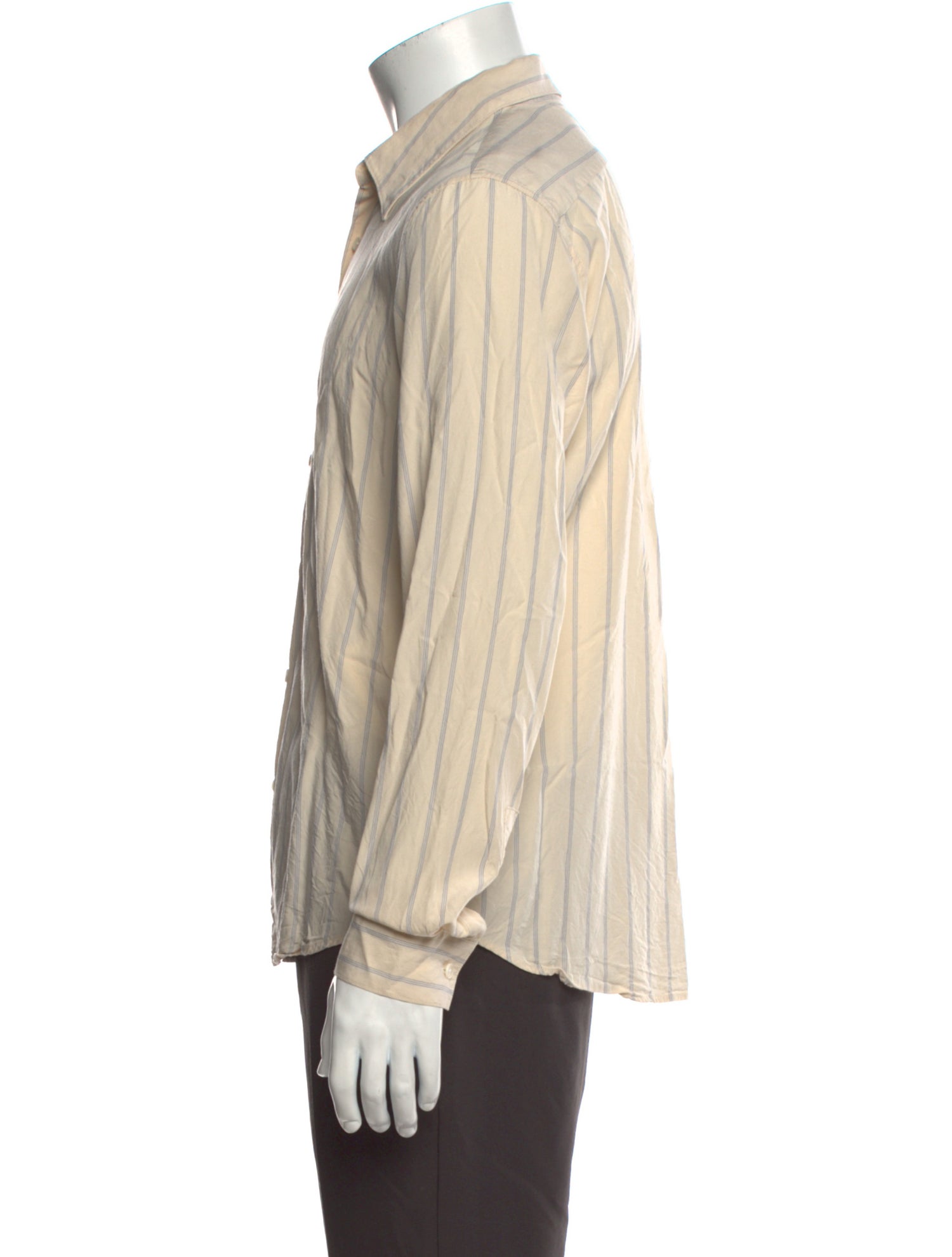 Sandro Striped Long Sleeve Shirt