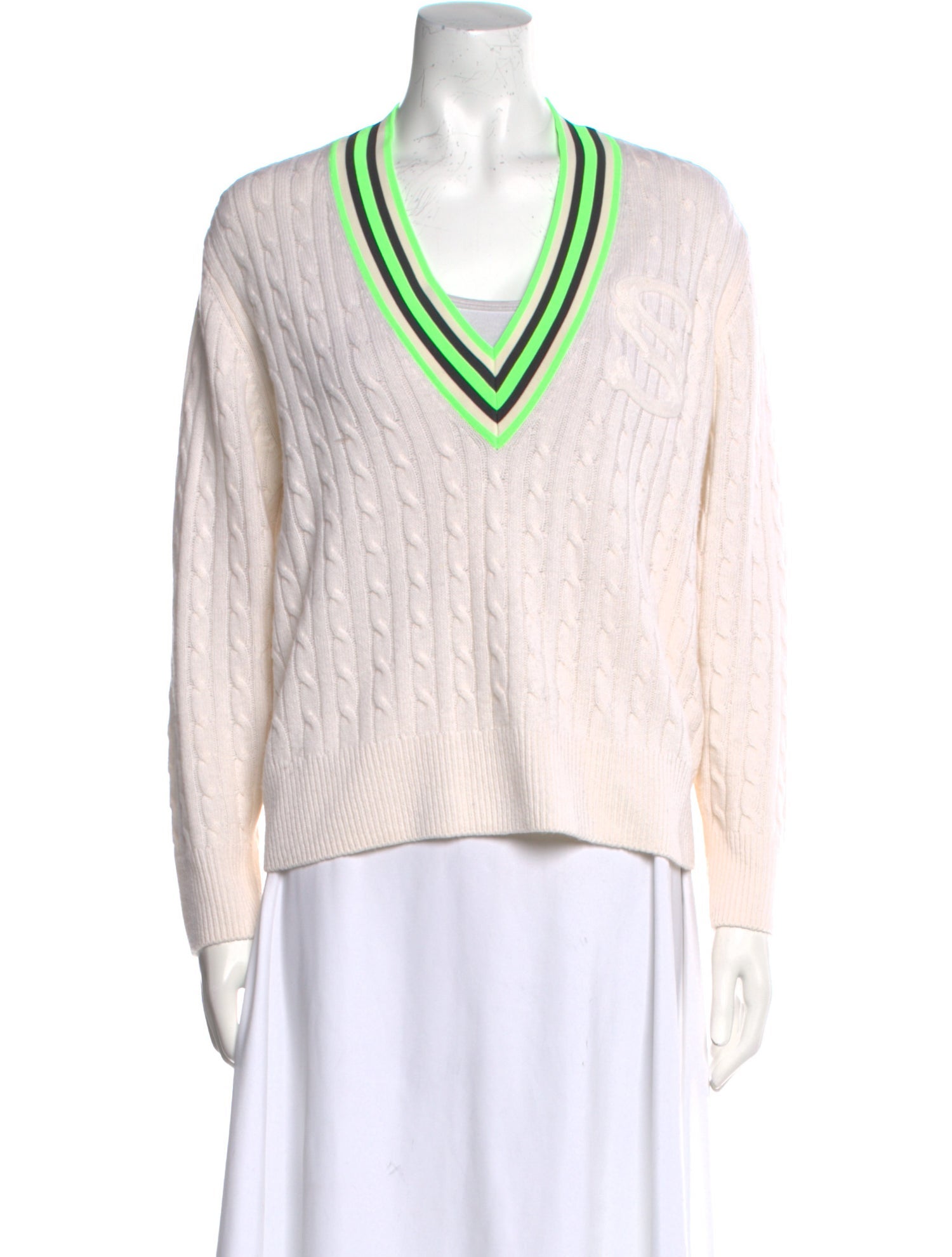 Sandro Wool V-Neck Sweater