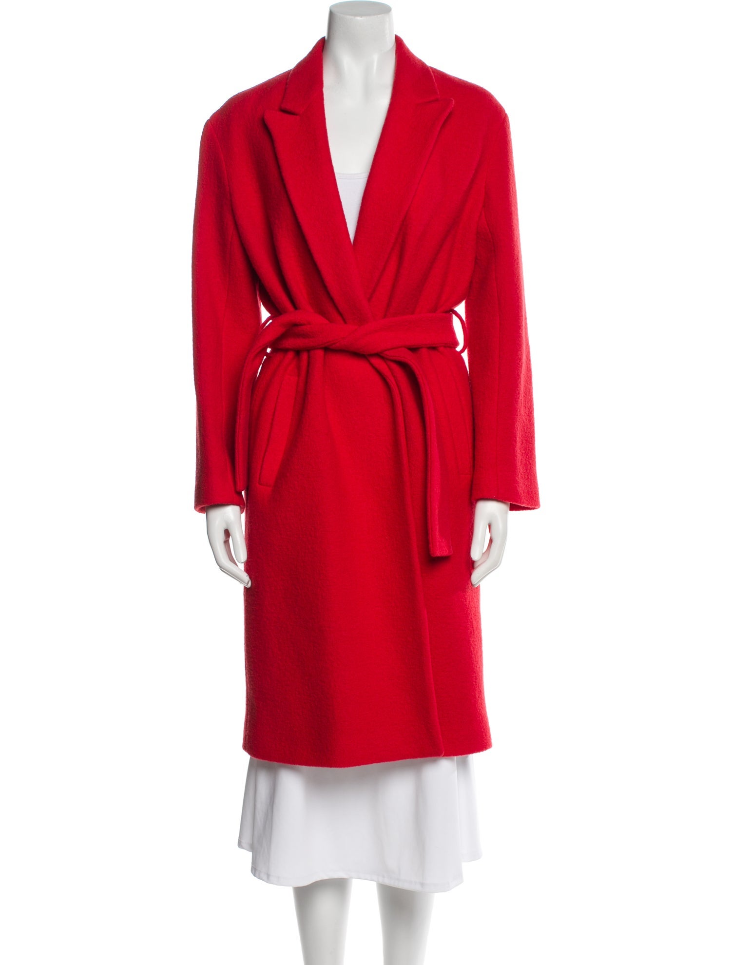 Sandro Wool Trench Coat