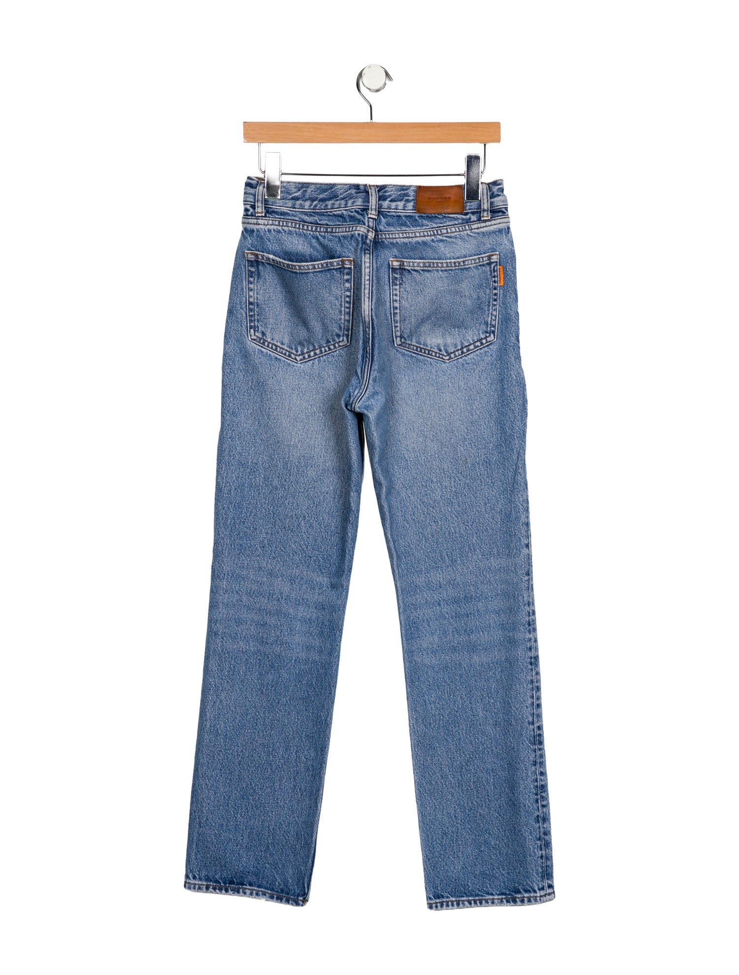 Sandro Straight-Leg Jeans