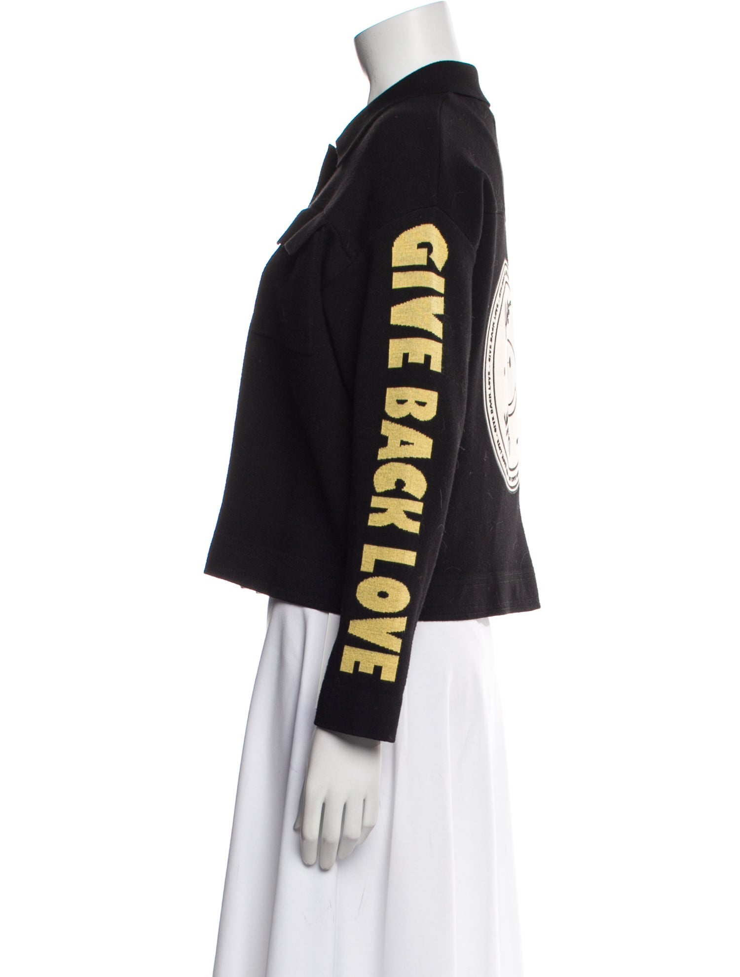 Sandro Wool Denim Jacket