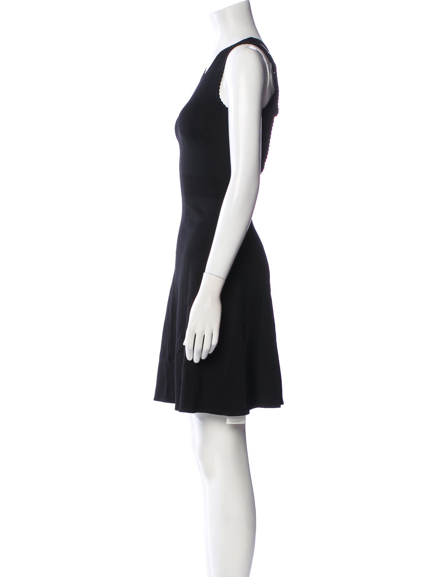 Sandro Scoop Neck Mini Dress - Black Dresses, Clothing - WS2211506 | The RealReal Sandro Scoop Neck Mini Dress - Black Dresses, Clothing - WS2211506 | The RealReal