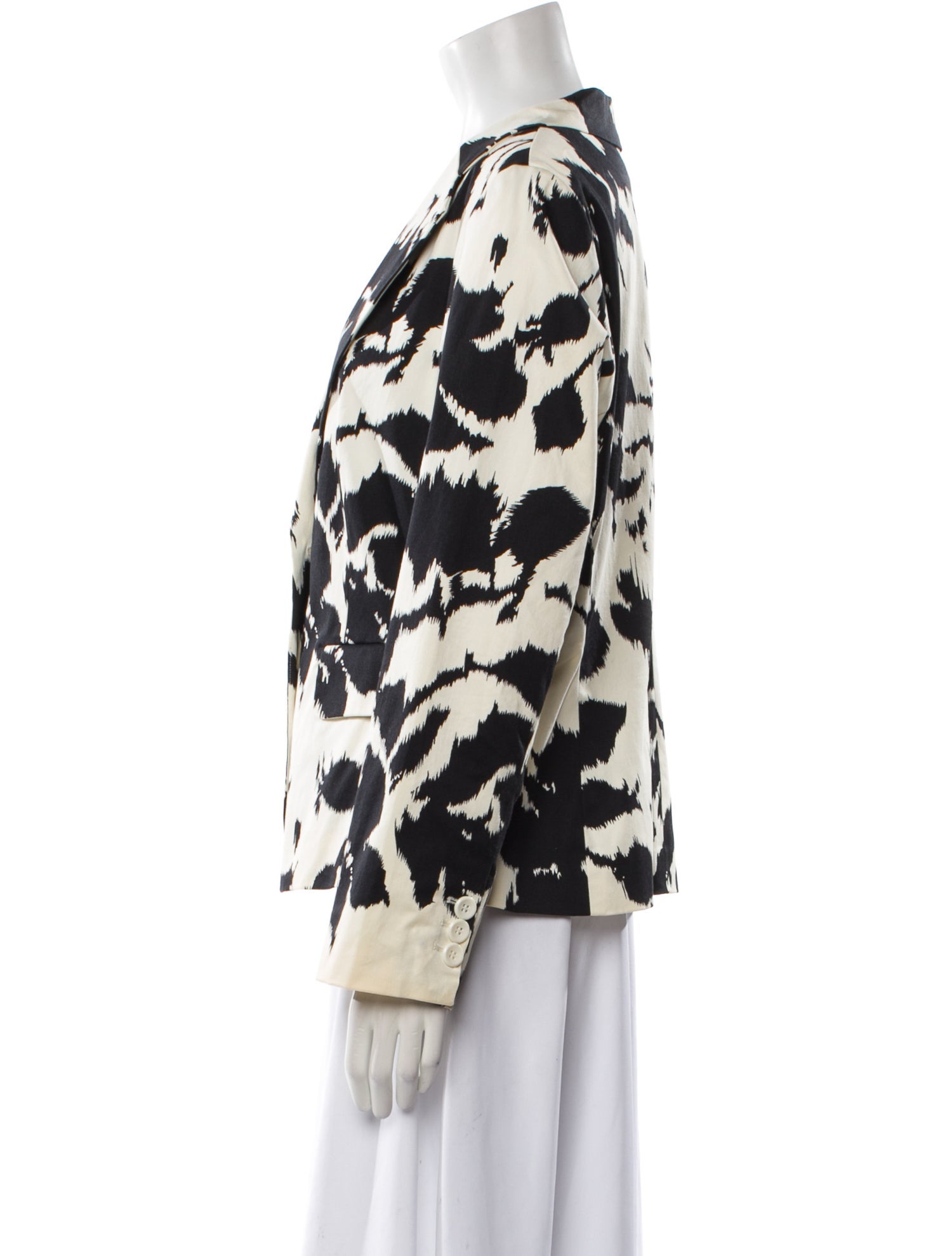 Sandro Printed Blazer