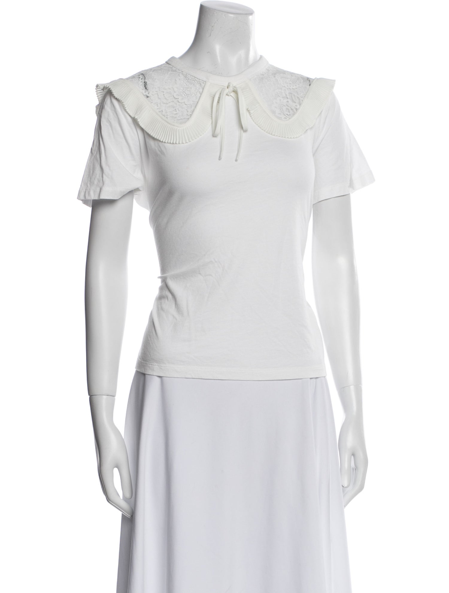 Sandro Crew Neck Short Sleeve T-Shirt