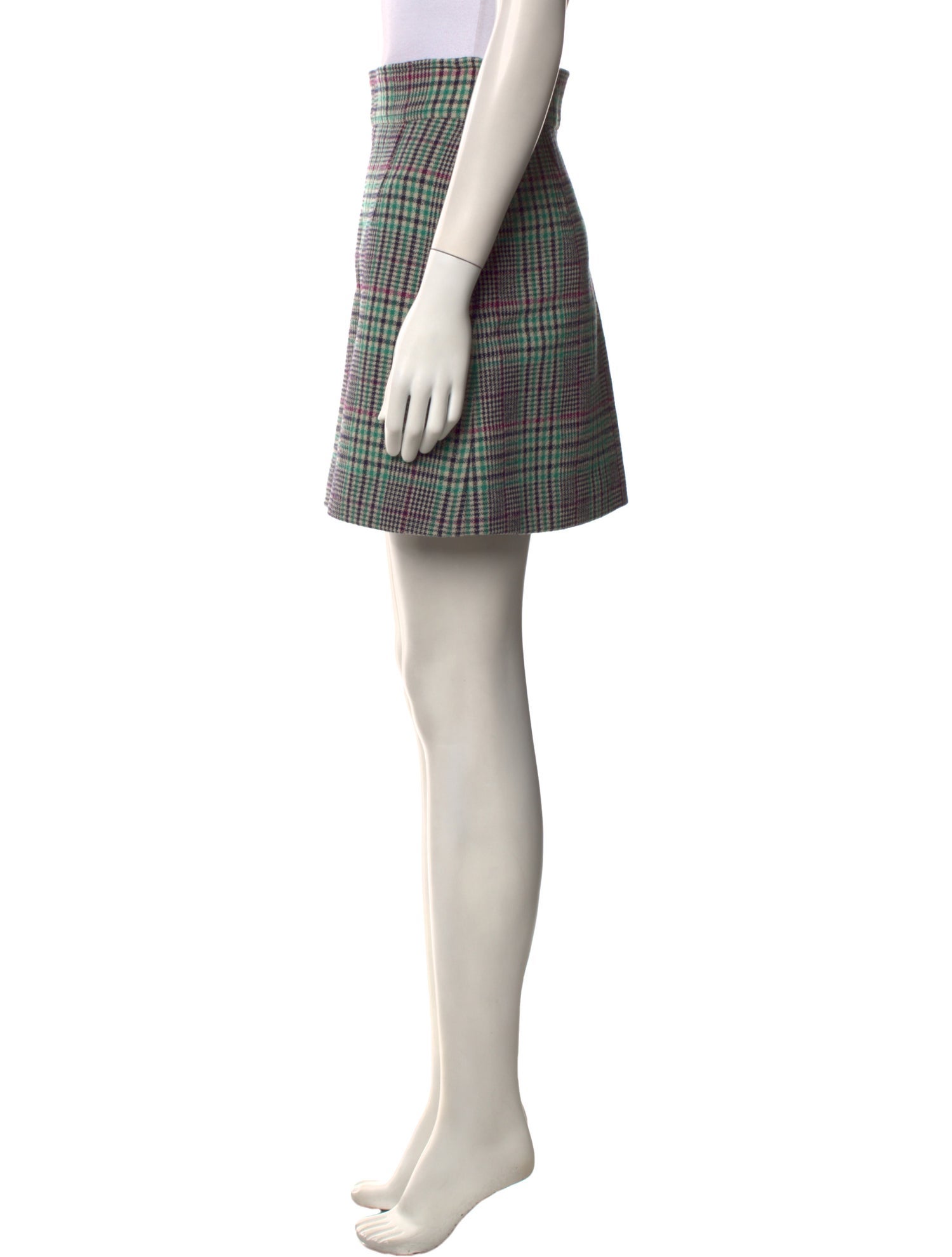 Sandro Wool Mini Skirt