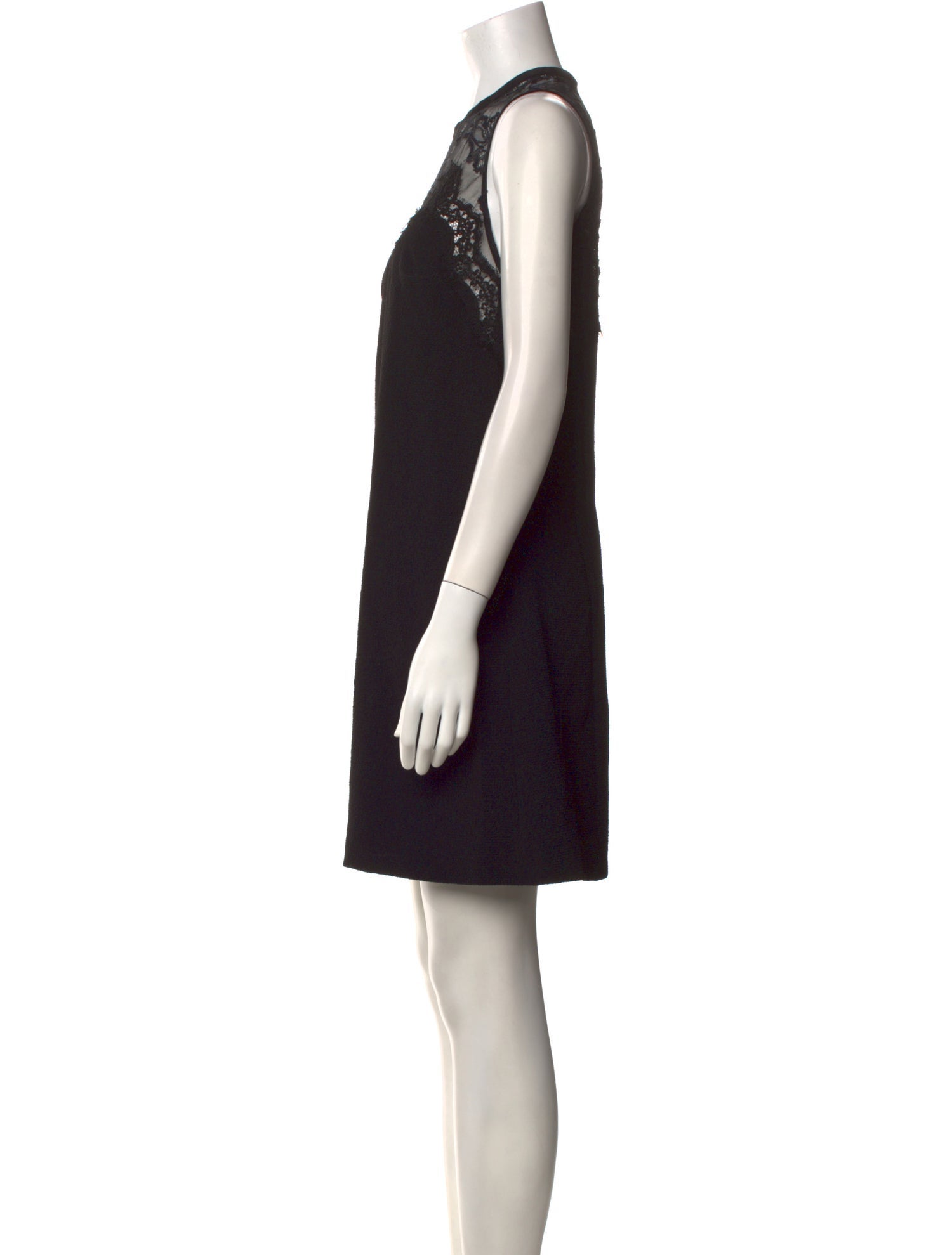 Sandro Crew Neck Mini Dress