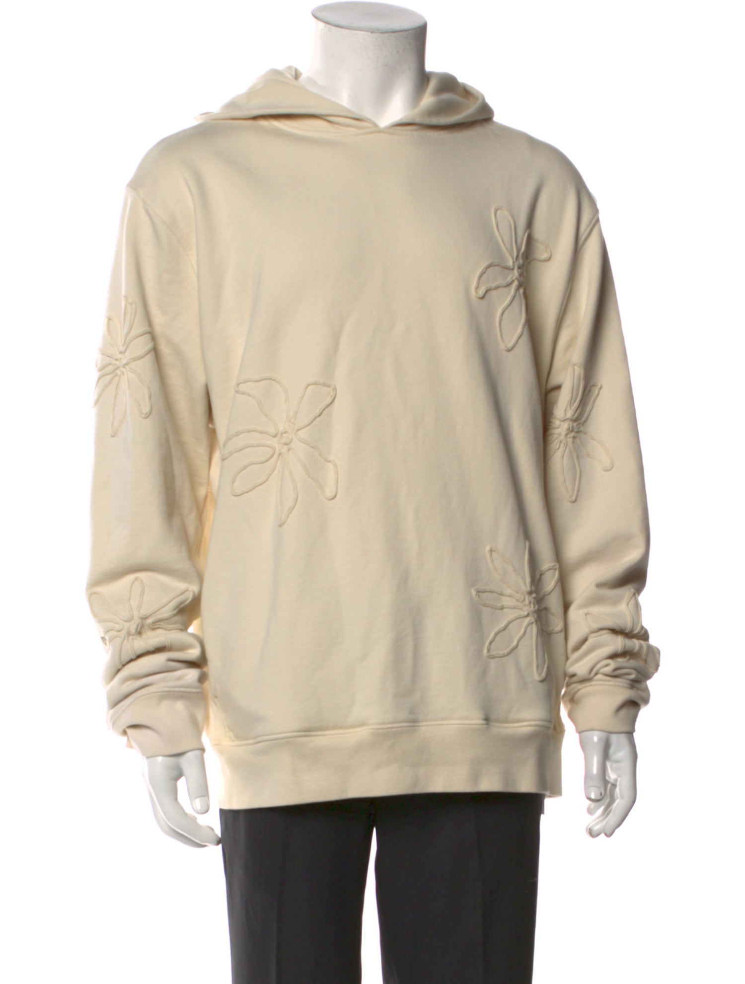 Sandro Crew Neck Long Sleeve Hoodie