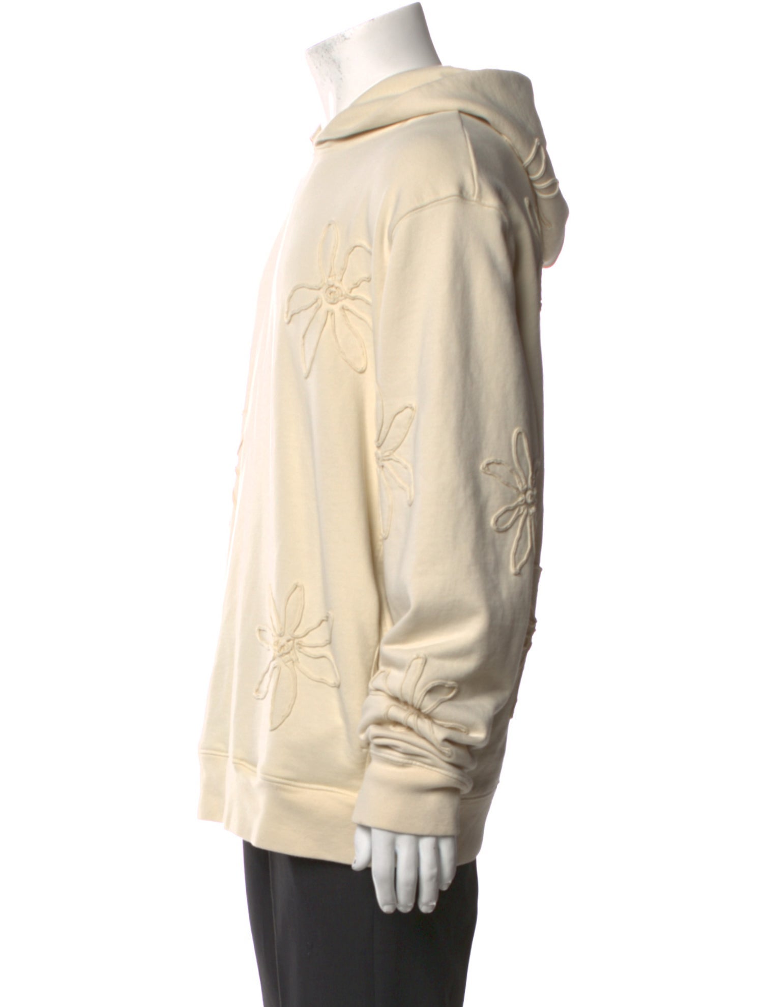 Sandro Crew Neck Long Sleeve Hoodie