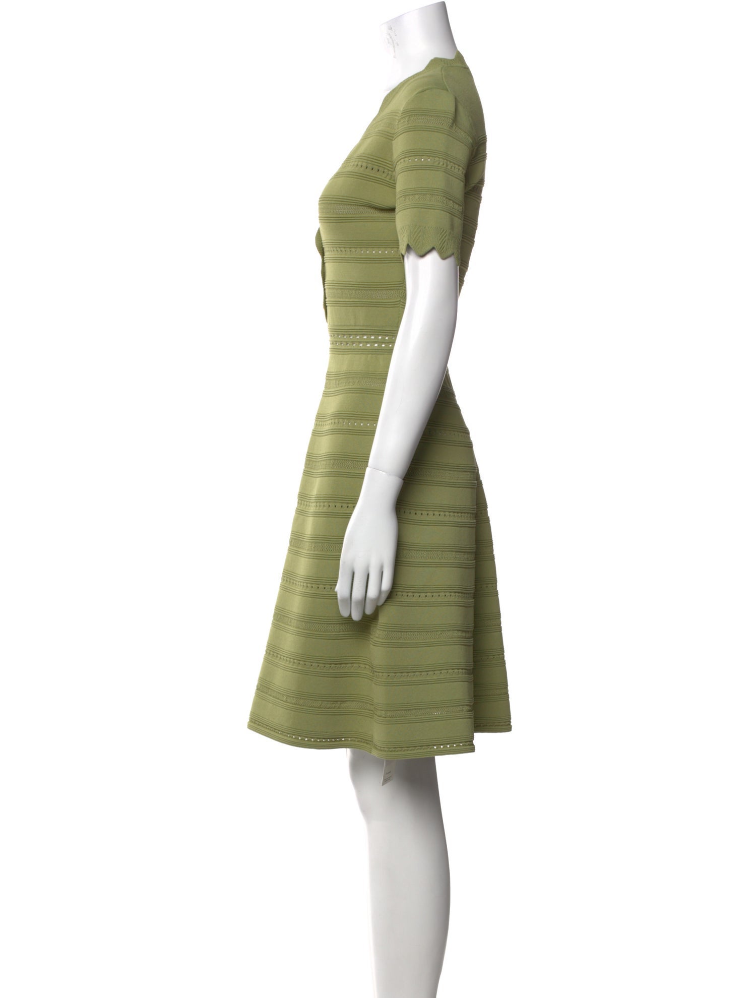 Sandro V-Neck Mini Dress