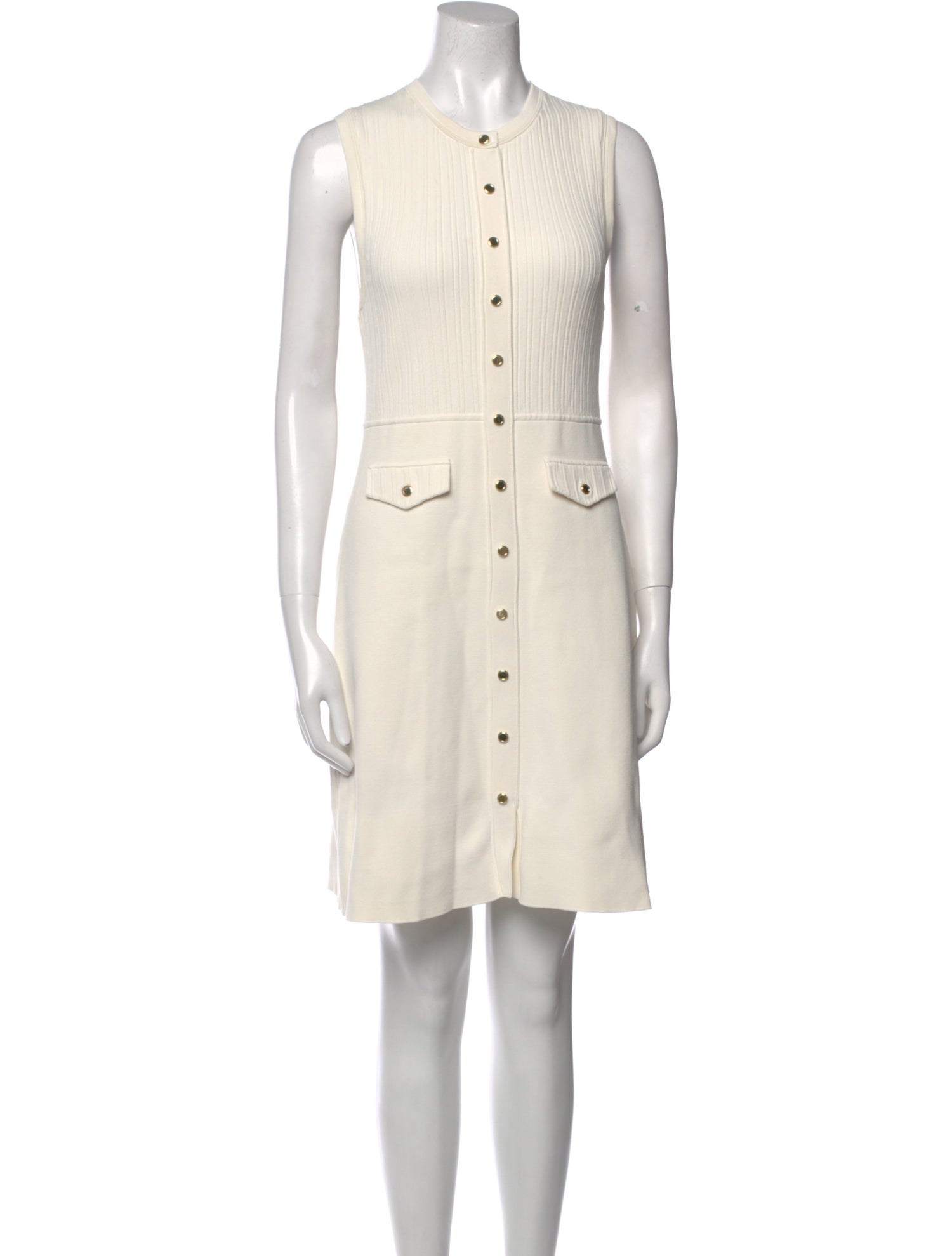 Sandro Crew Neck Mini Dress