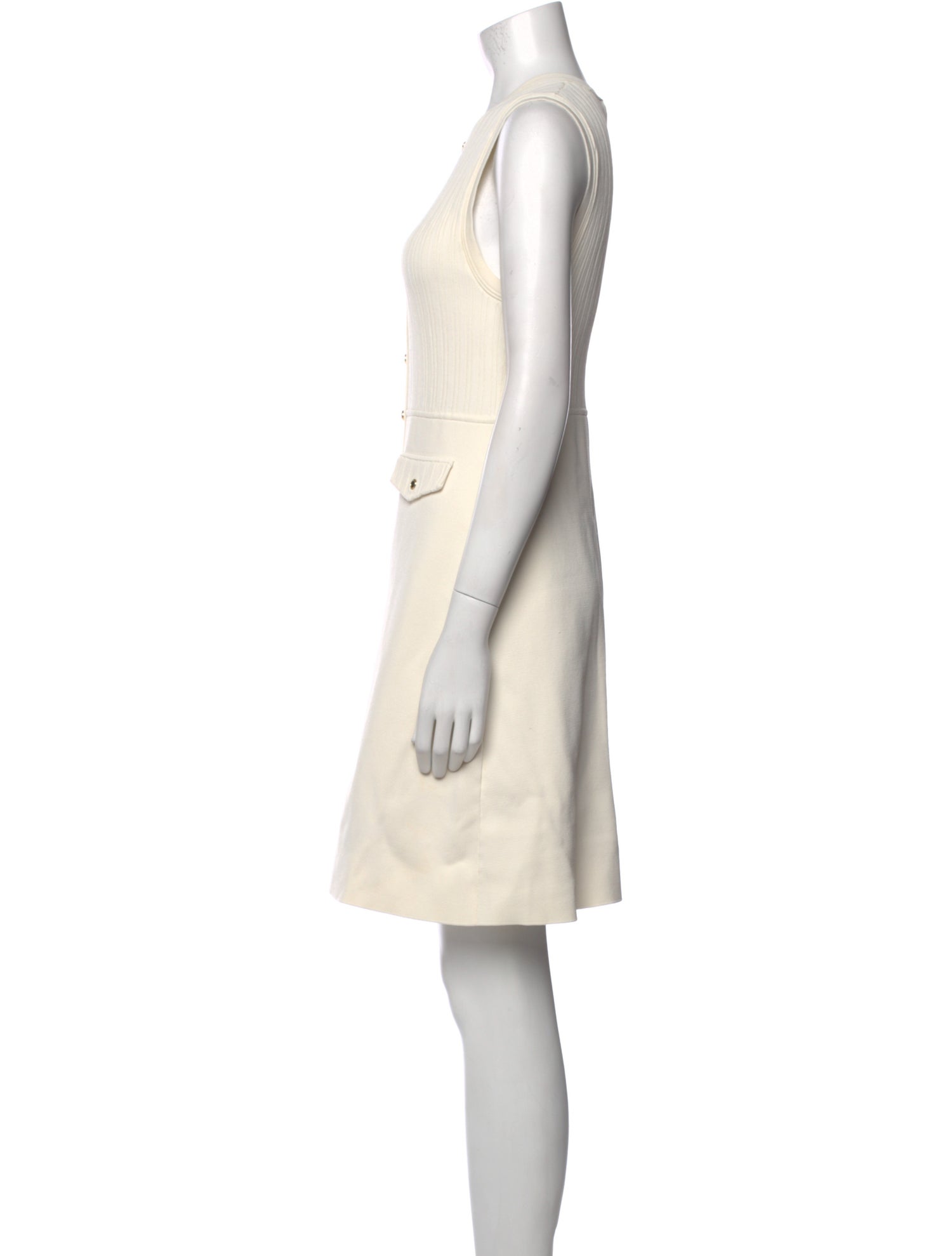 Sandro Crew Neck Mini Dress