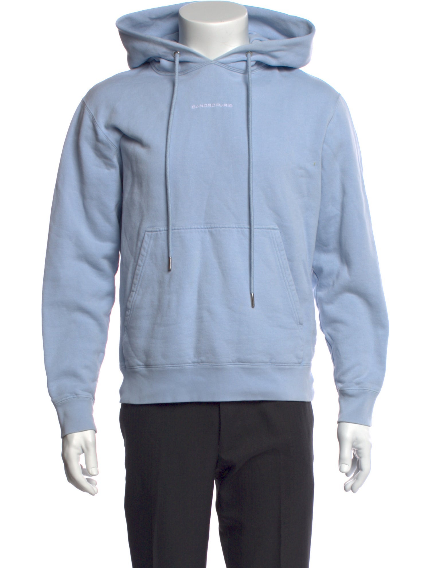 Sandro Graphic Print Crew Neck Hoodie