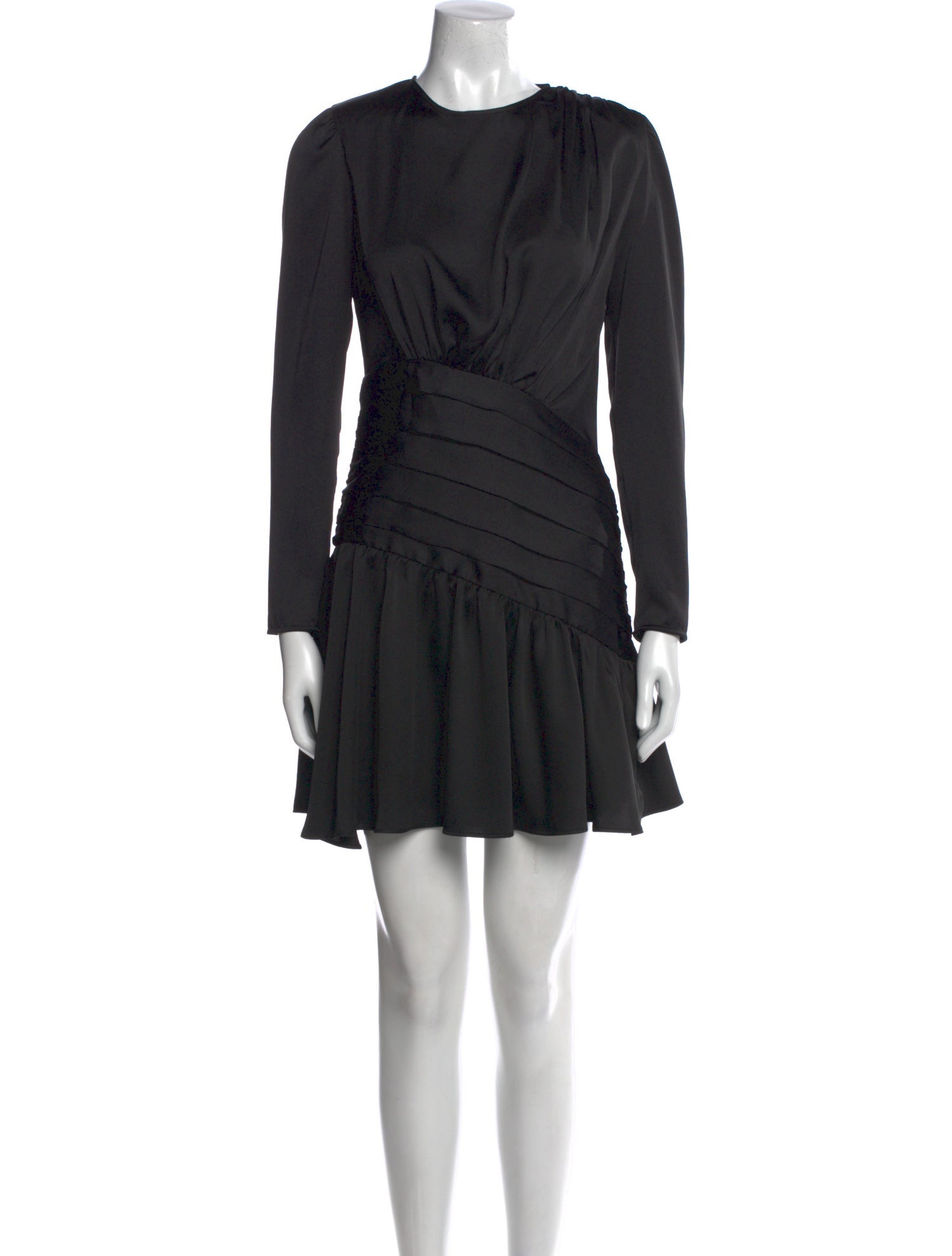 Sandro Crew Neck Mini Dress
