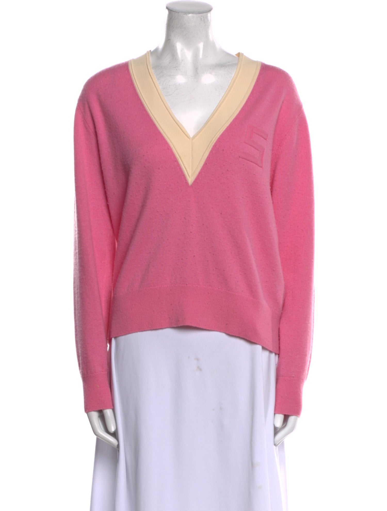 Sandro Wool V-Neck Sweater