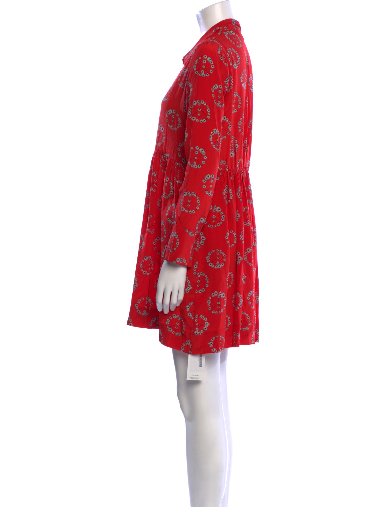 Sandro Silk Mini Dress