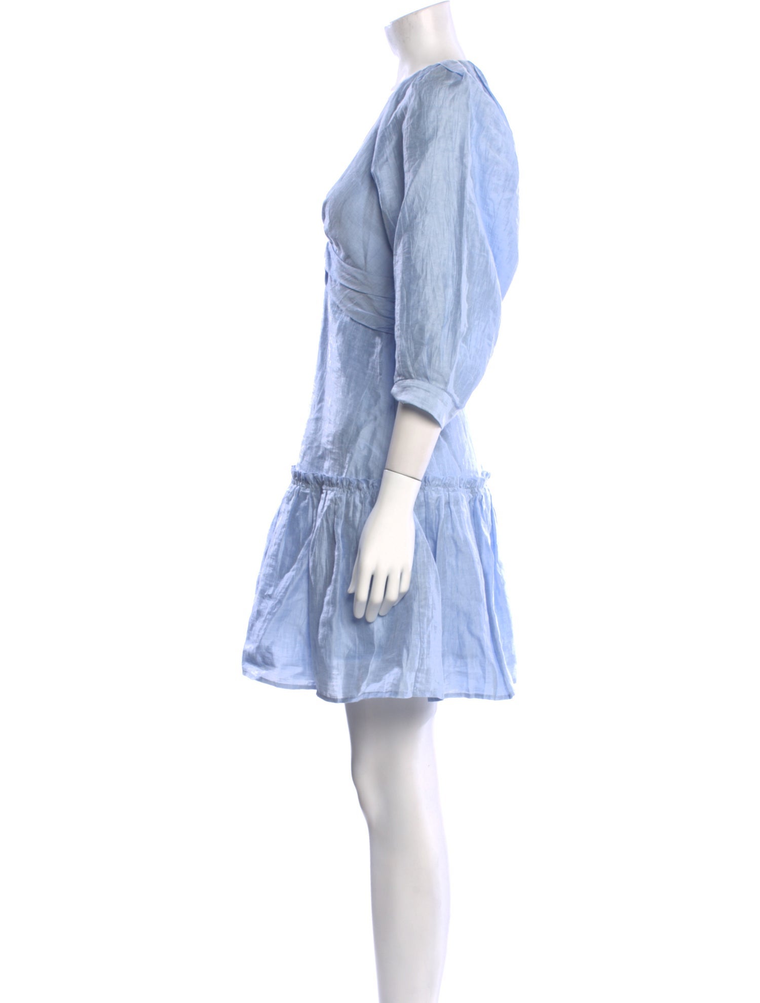 Sandro Linen Mini Dress